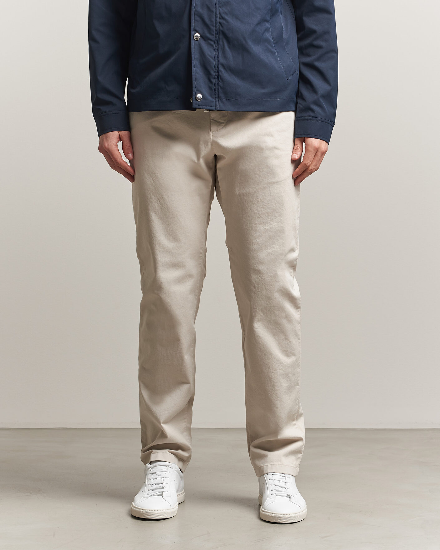 Mies | Housut | J.Lindeberg | Chaze Cotton Stretch Pants Moonbeam
