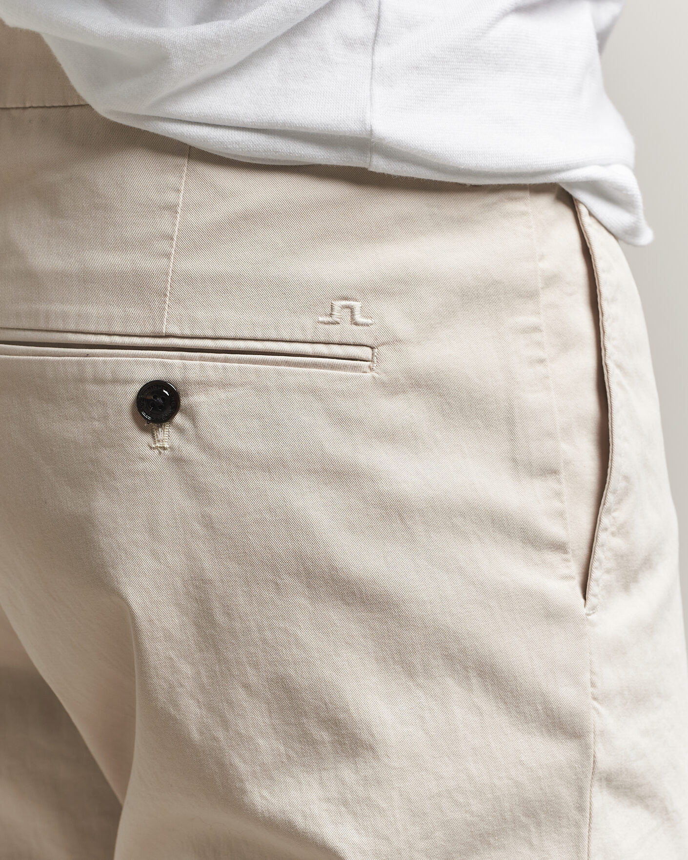 Mies | Housut | J.Lindeberg | Chaze Cotton Stretch Pants Moonbeam