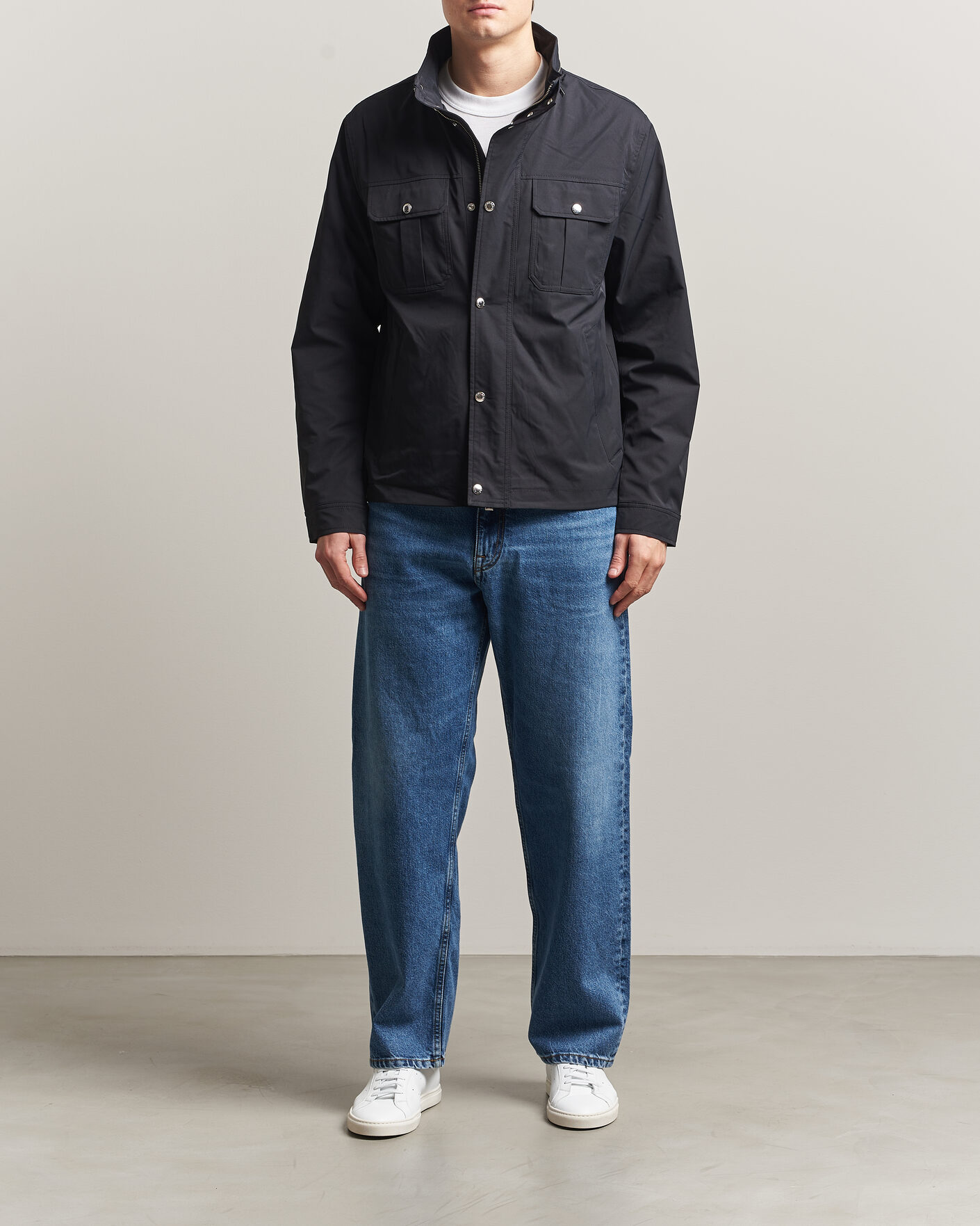 Mies | Takit | J.Lindeberg | Bailey Recyceled Poly Jacket Black