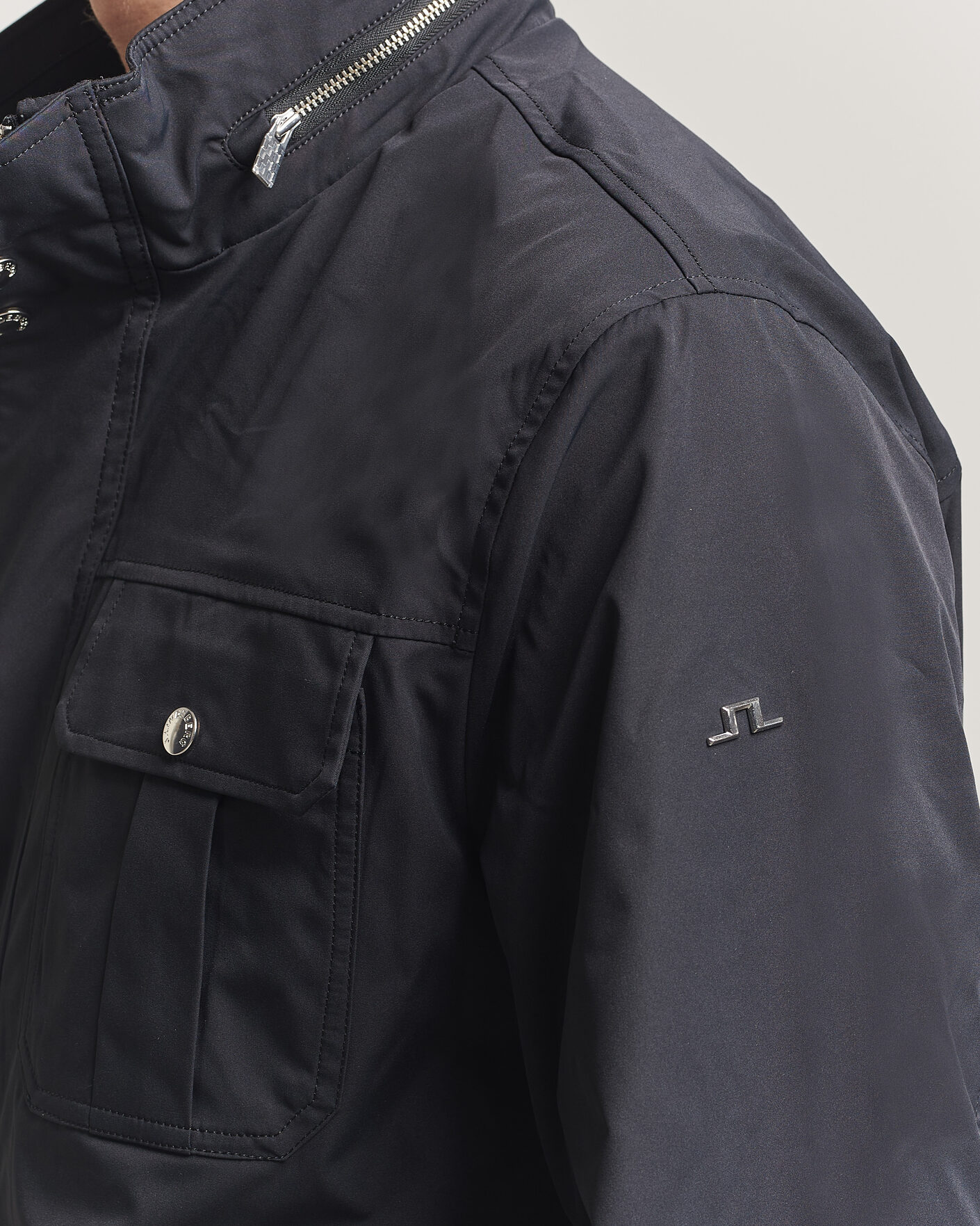 Mies | Takit | J.Lindeberg | Bailey Recyceled Poly Jacket Black
