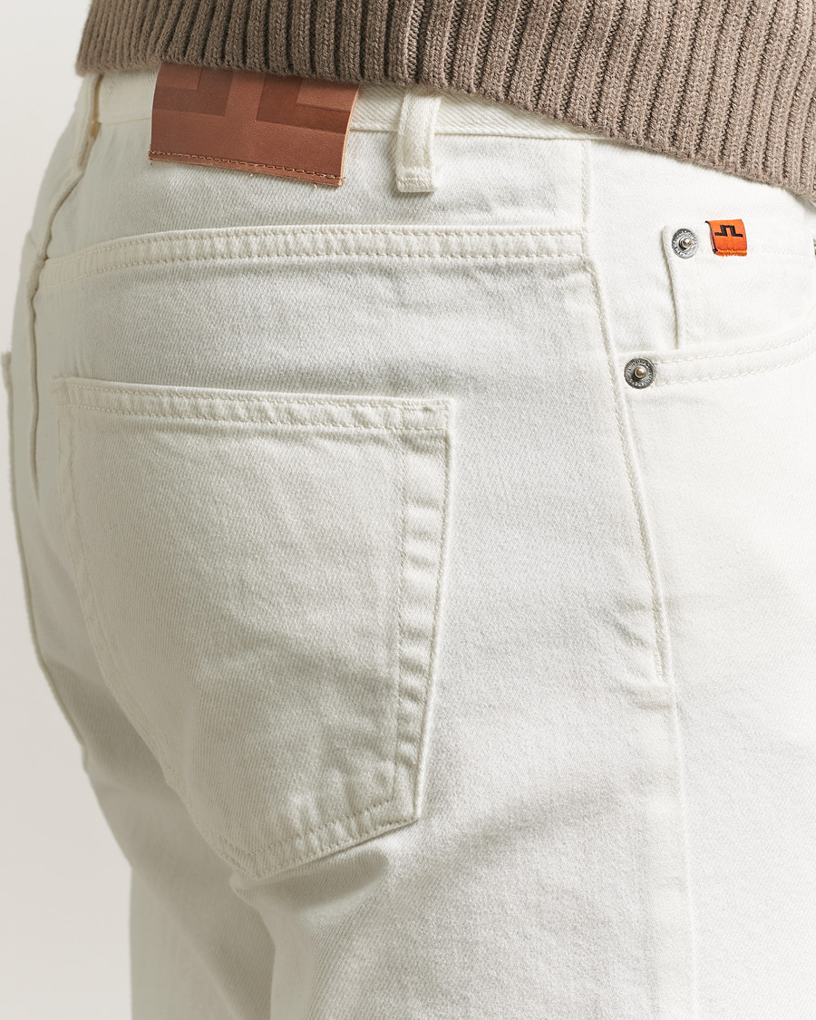 Mies | Housut | J.Lindeberg | Cody Regular 5-Pocket Pants White