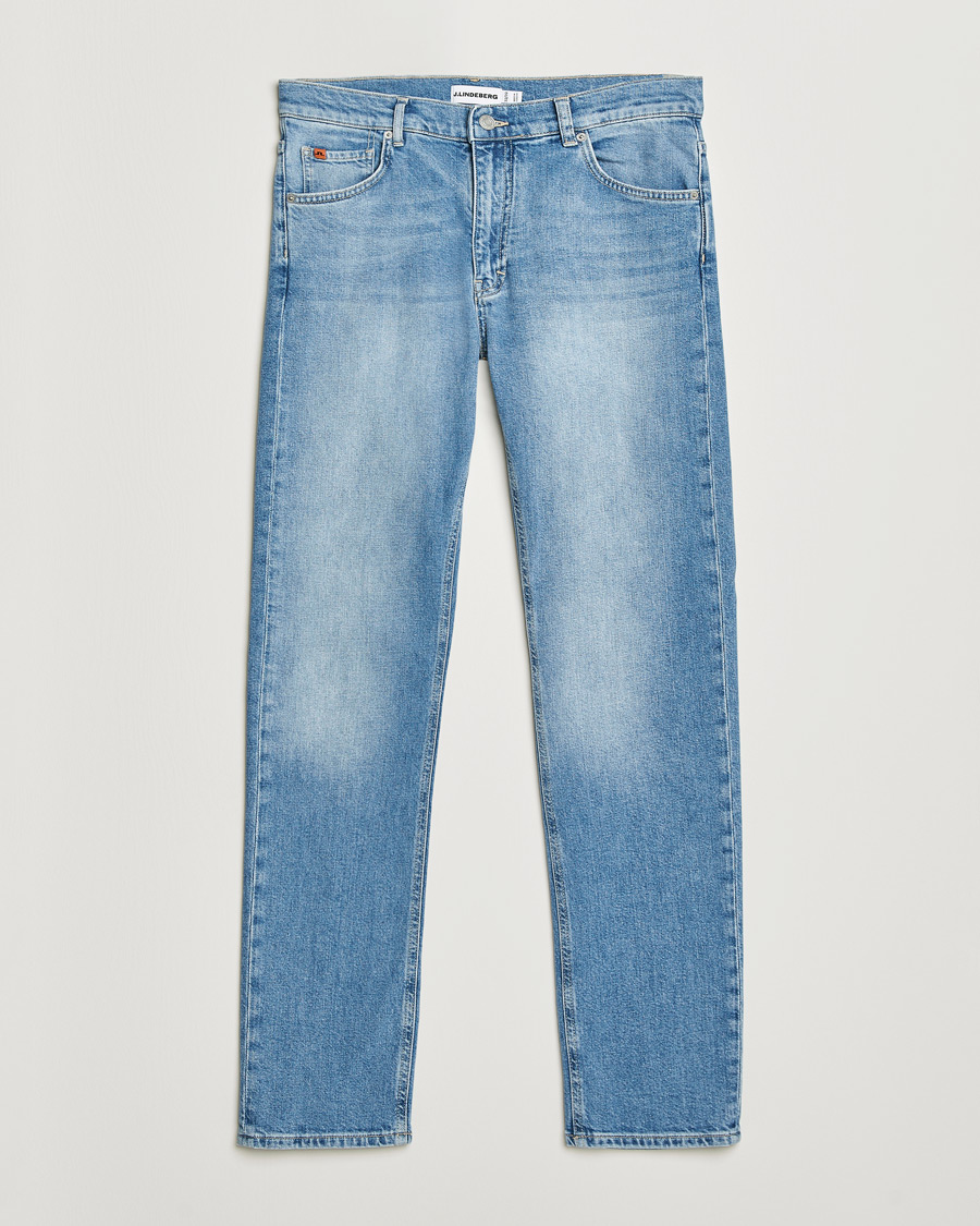 Mies | Farkut | J.Lindeberg | Jax Light Wash Slim Jeans Light Blue