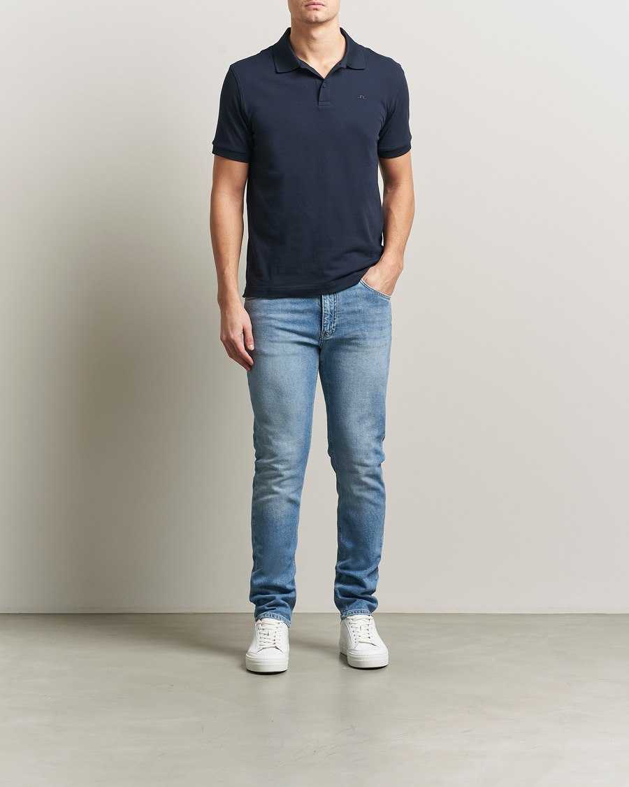Mies | Farkut | J.Lindeberg | Jax Light Wash Slim Jeans Light Blue
