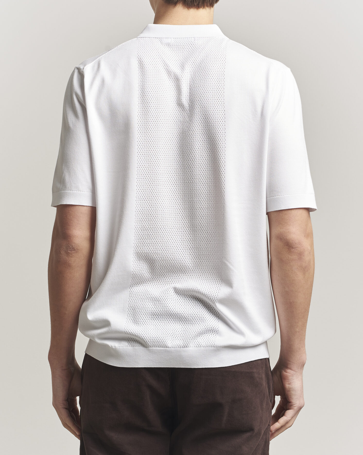 Mies | Pikeet | J.Lindeberg | Reymond Knit Polo White