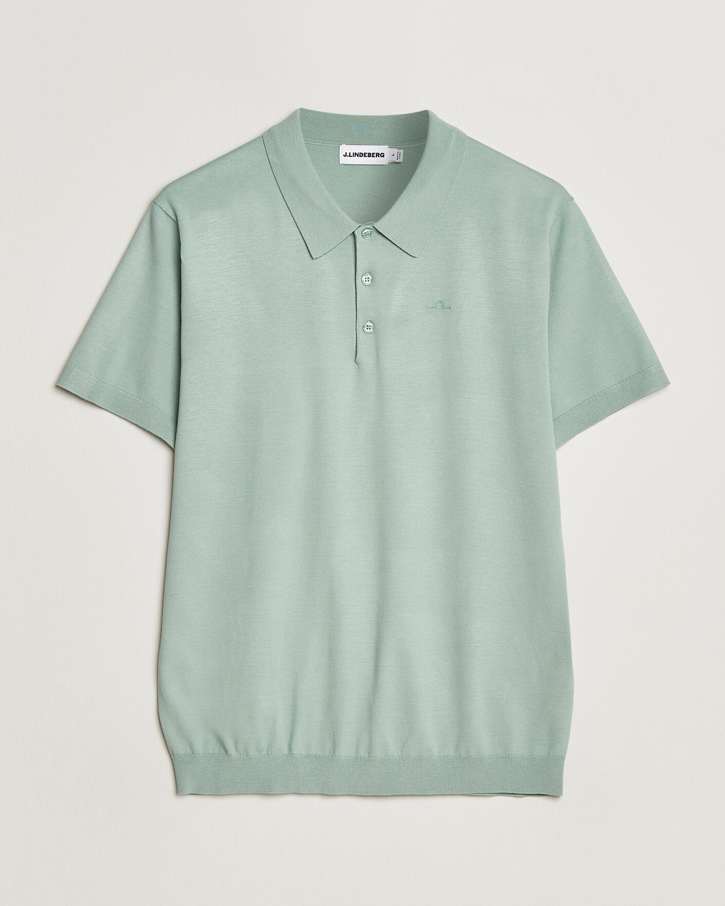 Mies | Pikeet | J.Lindeberg | Ridge Knitted Polo Jadeite