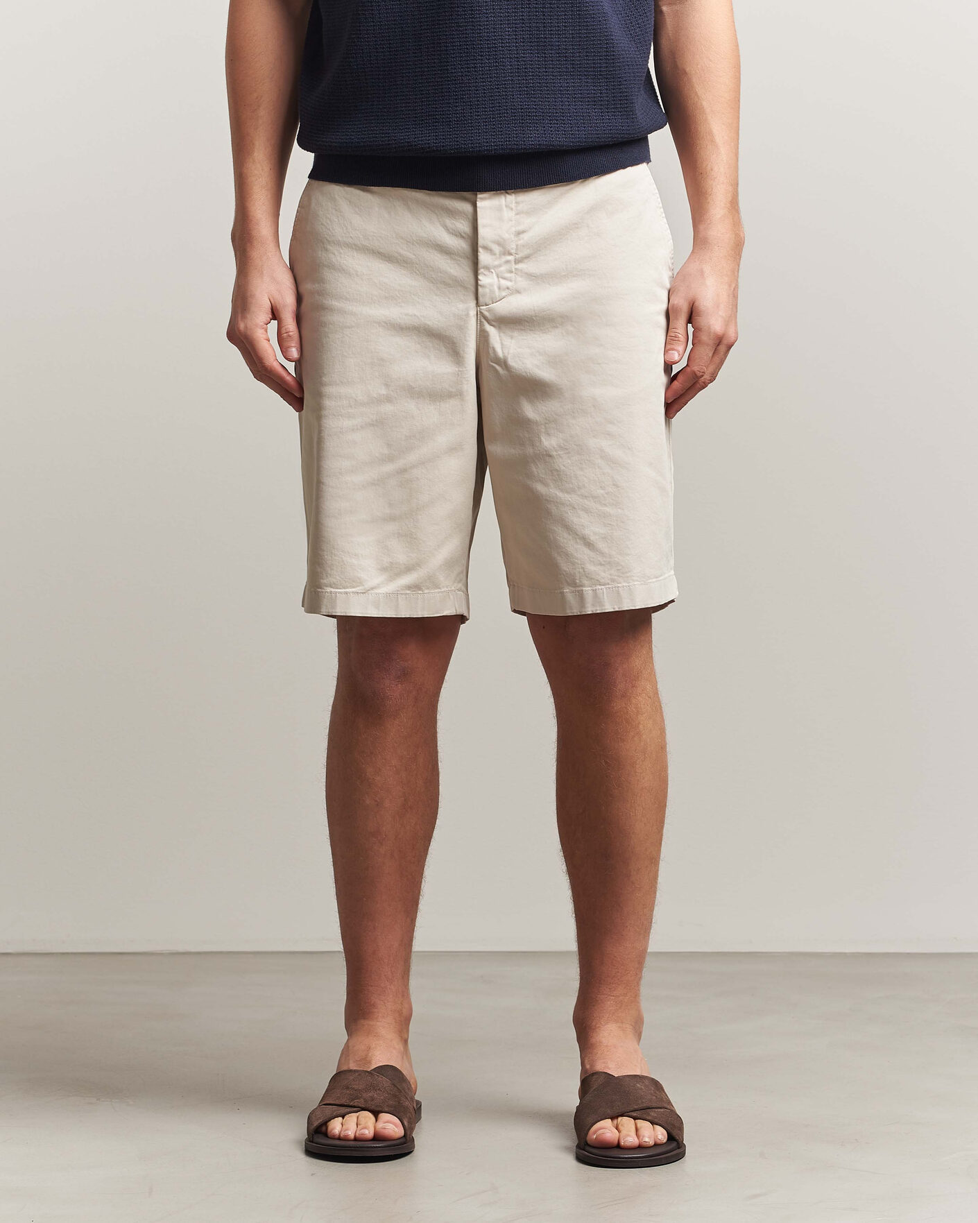 Mies | Shortsit | J.Lindeberg | Shane Cotton Stretch Shorts Moonbeam