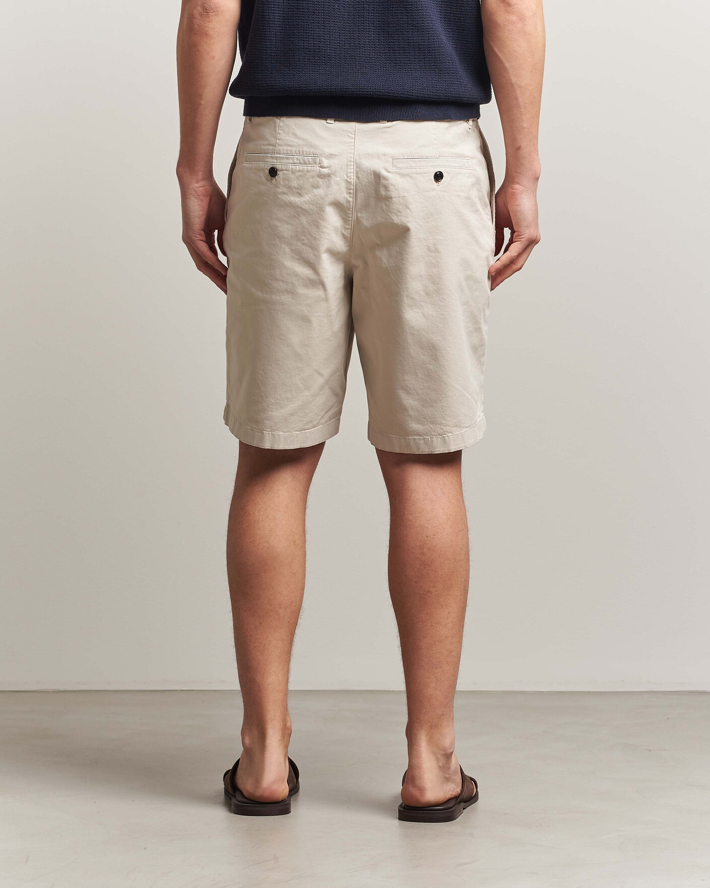 Mies | Shortsit | J.Lindeberg | Shane Cotton Stretch Shorts Moonbeam