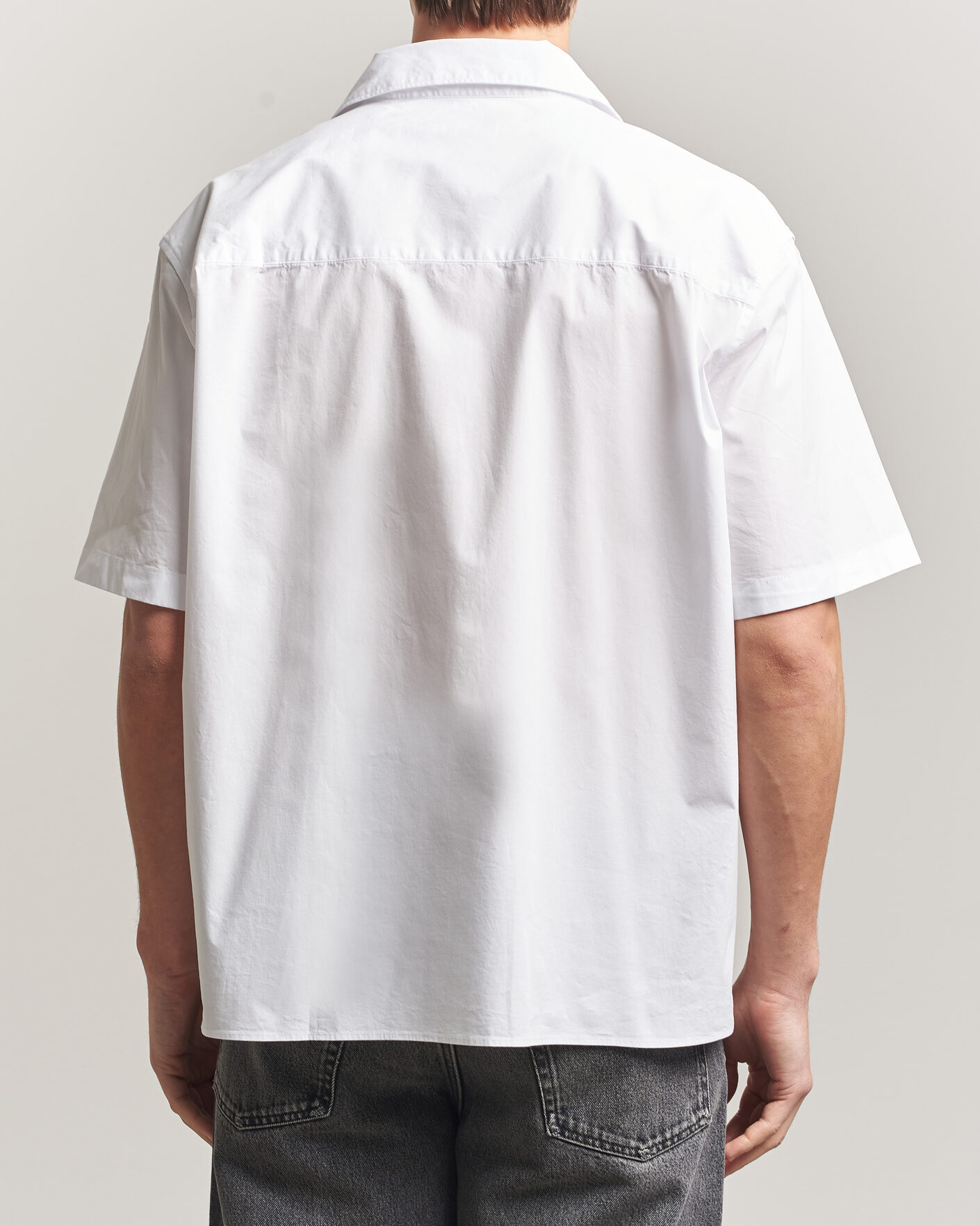 Mies | Kauluspaidat | J.Lindeberg | Ellis Cotton Resort Shirt White
