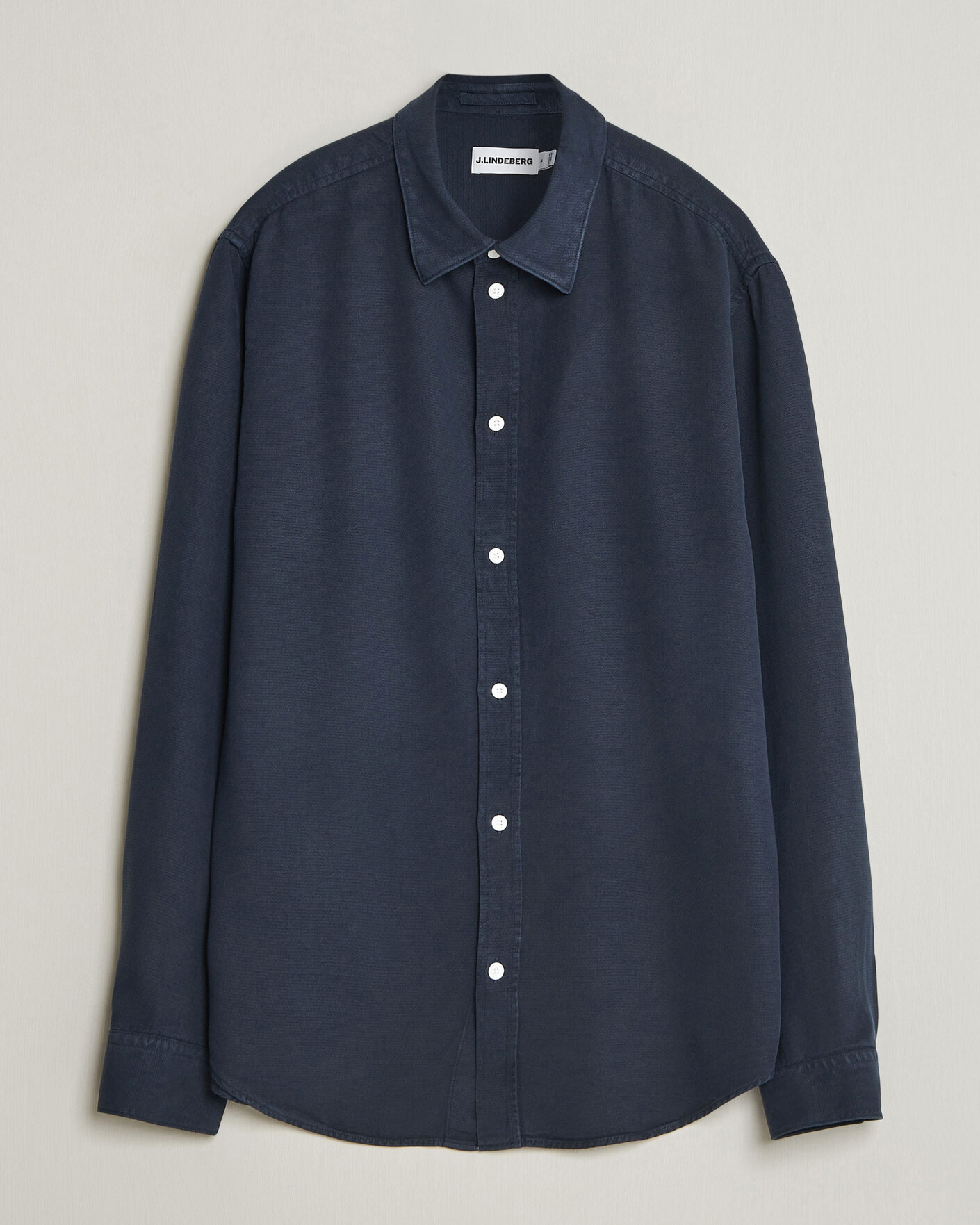 Mies | Kauluspaidat | J.Lindeberg | Zachary Tencel Shirt JL Navy