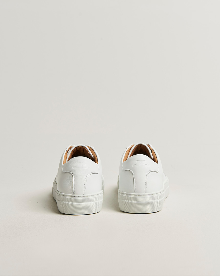 Mies | Tennarit | J.Lindeberg | Art Signature Leather Sneaker White