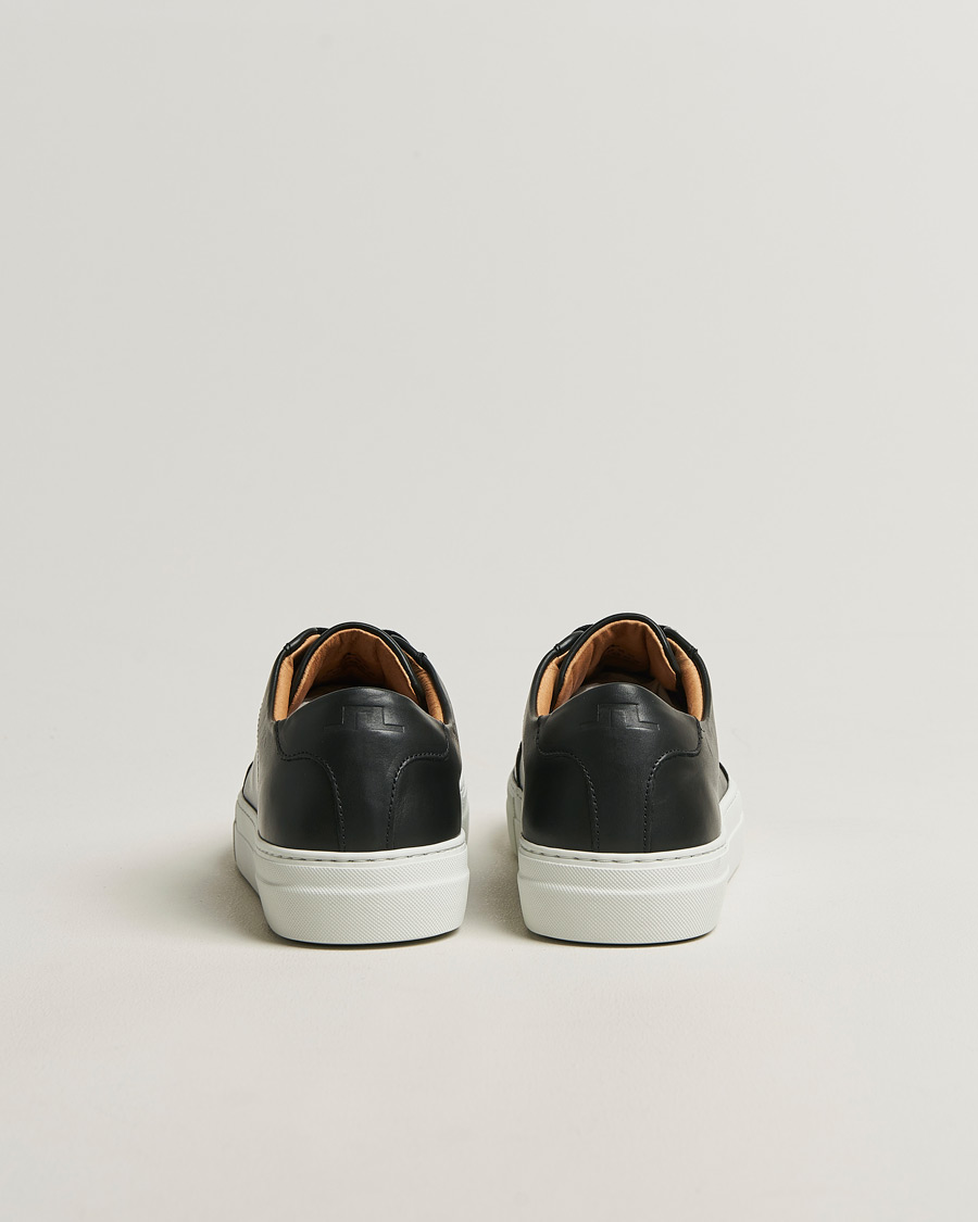 Mies | Tennarit | J.Lindeberg | Art Signature Leather Sneaker Black