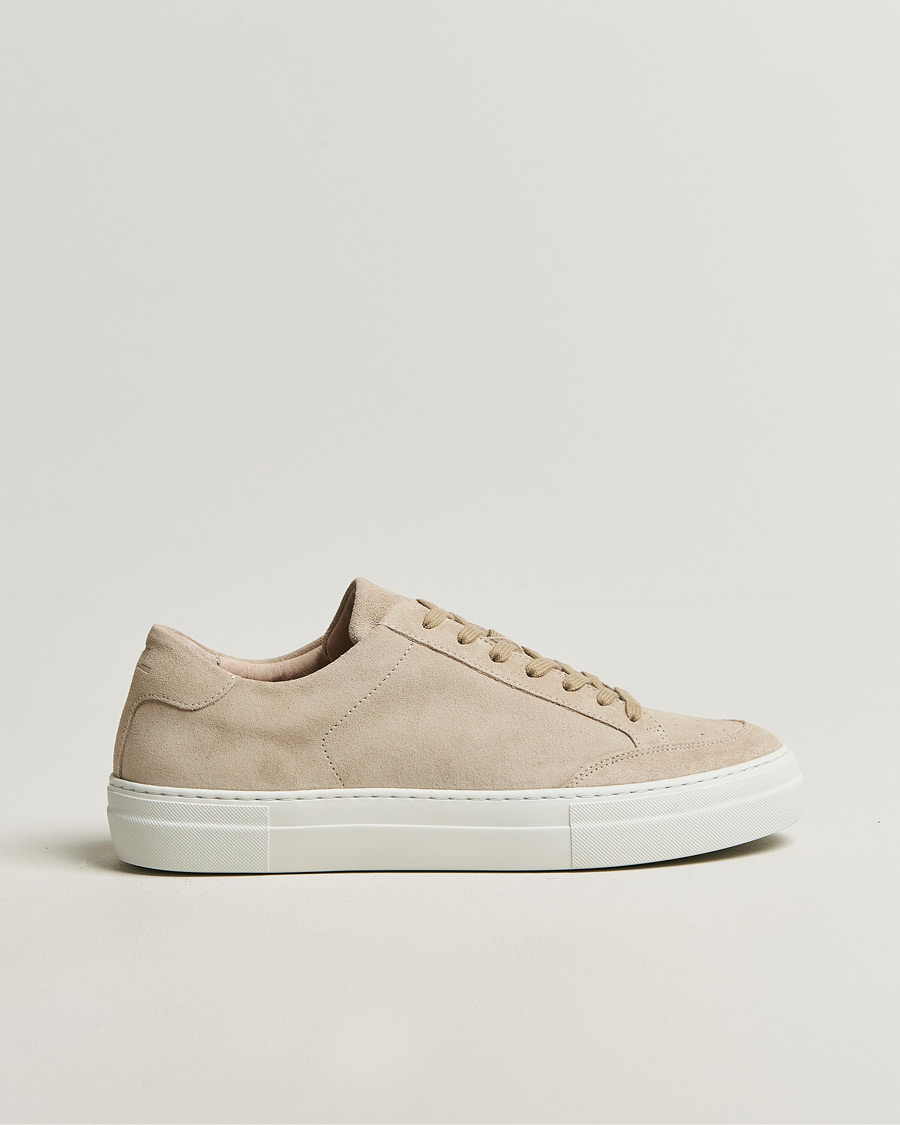 Mies | Tennarit | J.Lindeberg | Art Signature Suede Sneaker Moonbeam