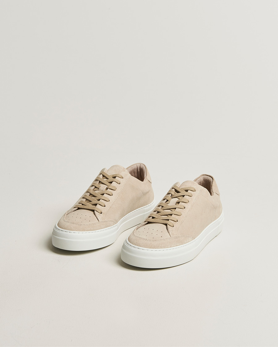 Mies | Tennarit | J.Lindeberg | Art Signature Suede Sneaker Moonbeam