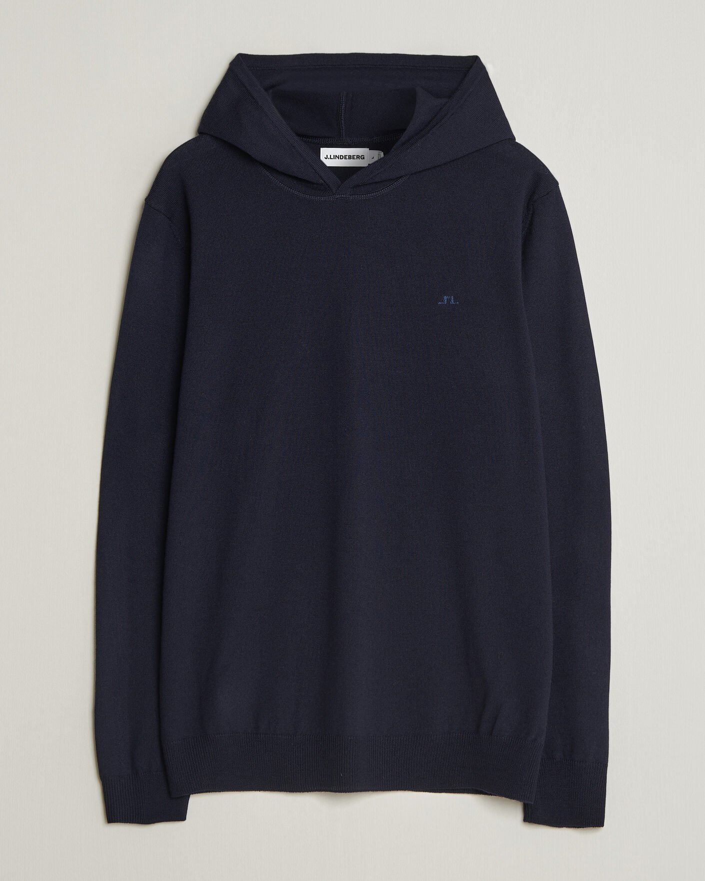 Mies | Puserot | J.Lindeberg | Karl Merino Hoodie JL Navy