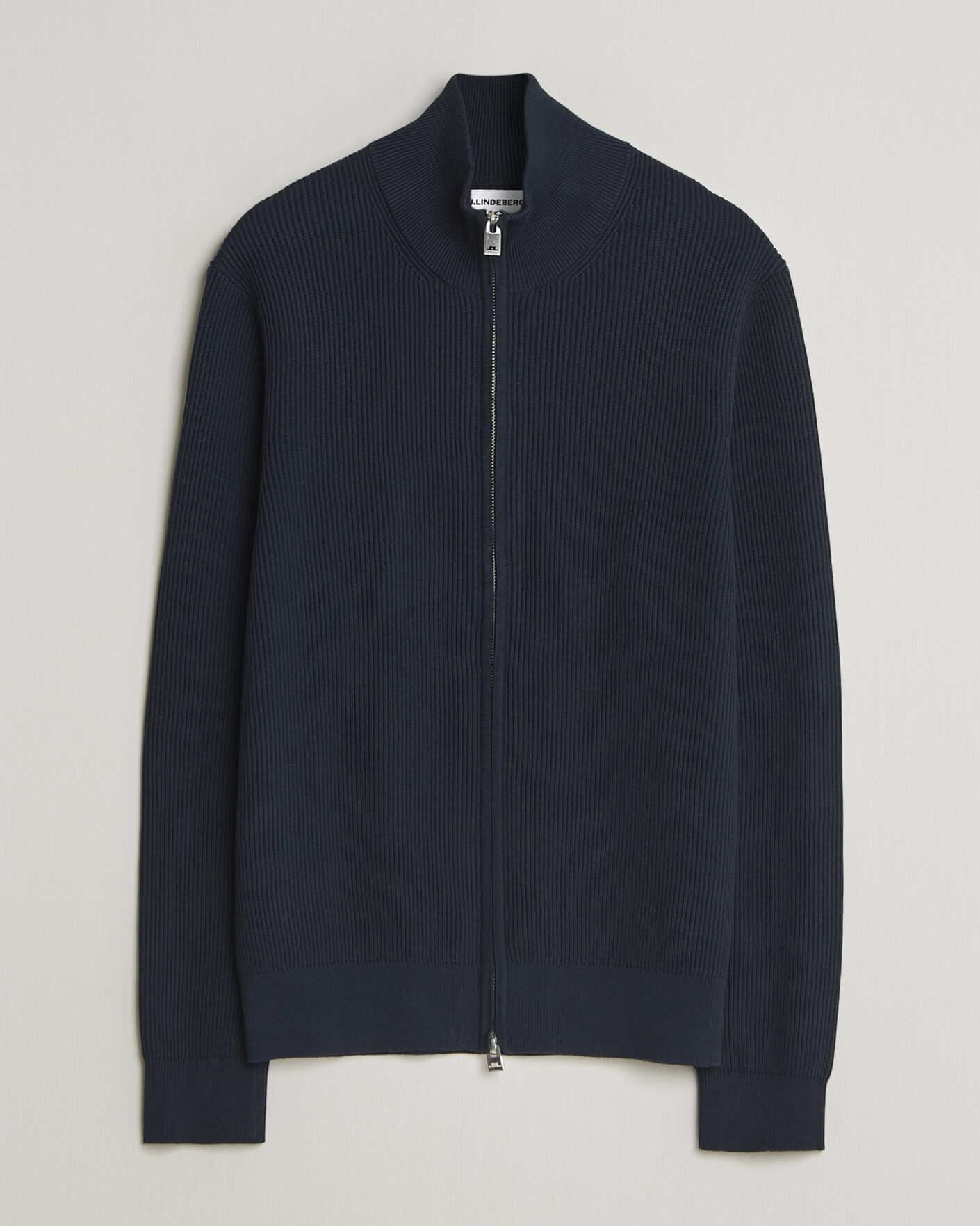 Mies | Puserot | J.Lindeberg | Alexis Full Zip Cardigan JL Navy