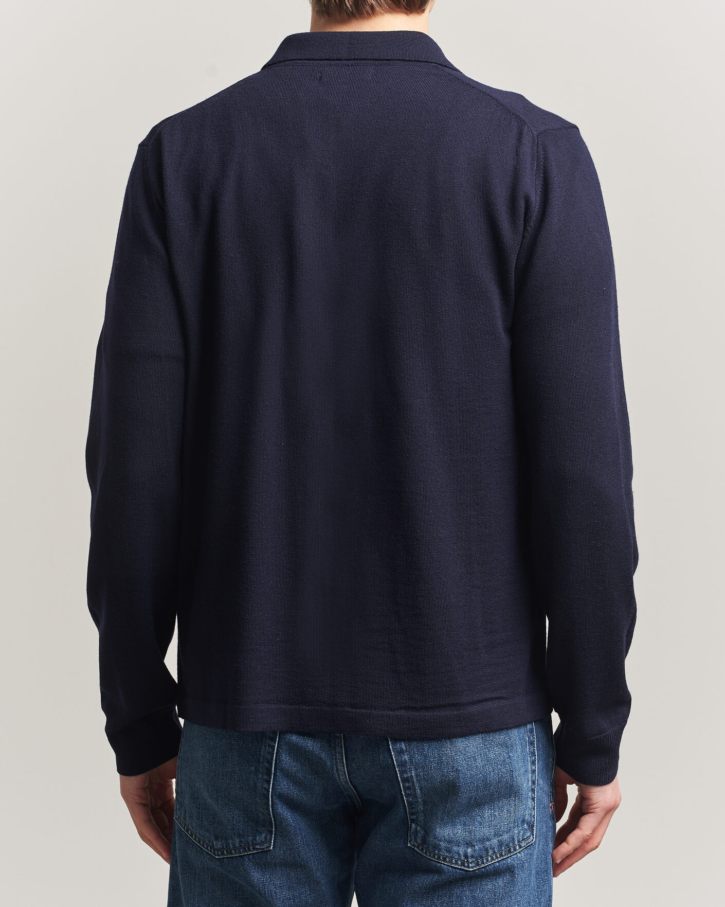Mies | Puserot | J.Lindeberg | Kaleb Merino Cardigan JL Navy