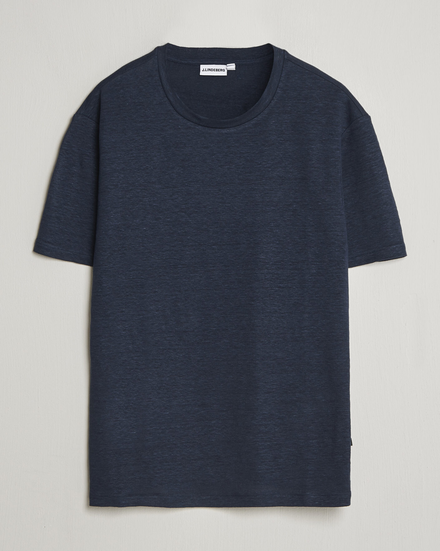 Mies | T-paidat | J.Lindeberg | Coma Linen T-Shirt JL Navy