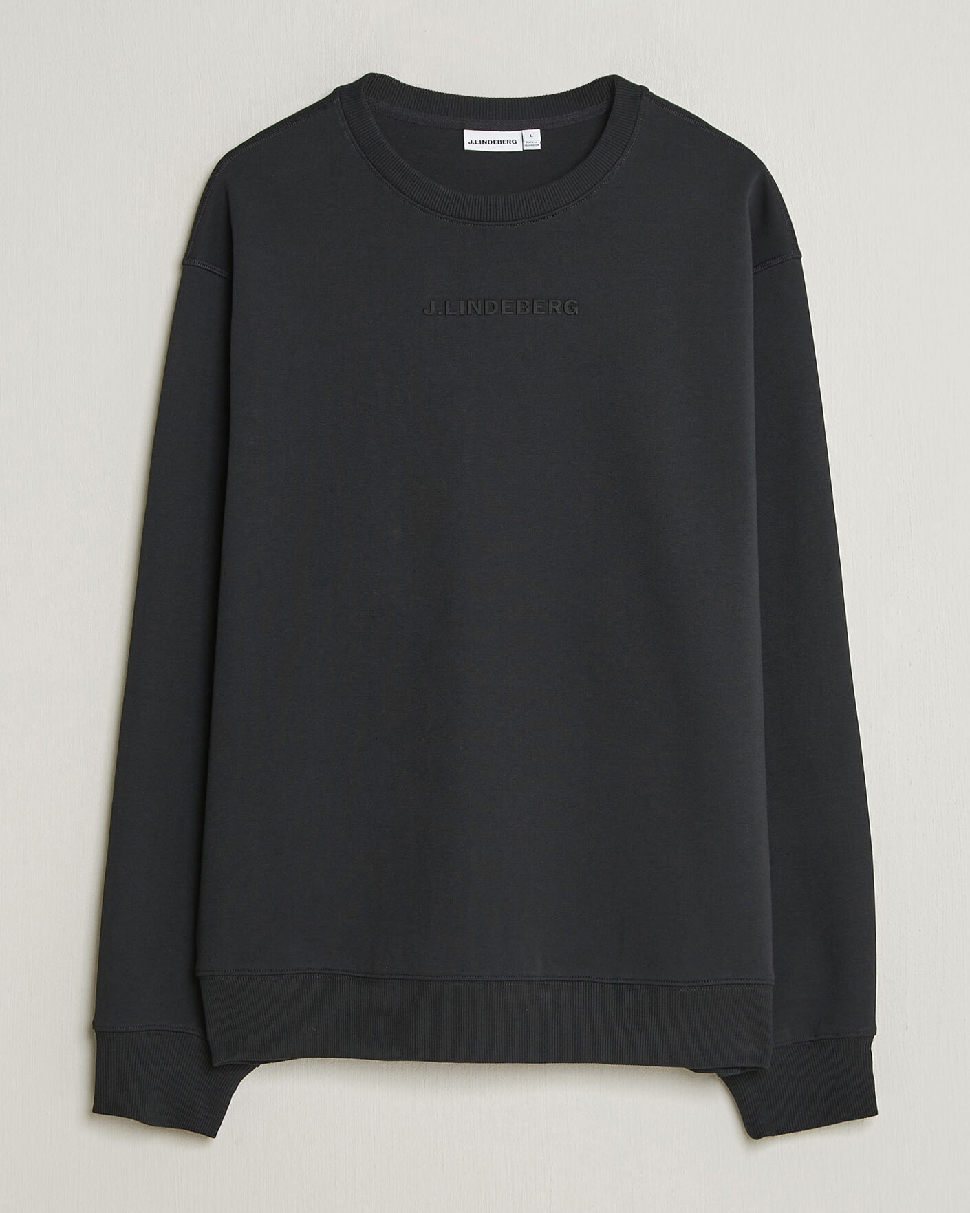 Mies | Puserot | J.Lindeberg | Club Crew Neck Black