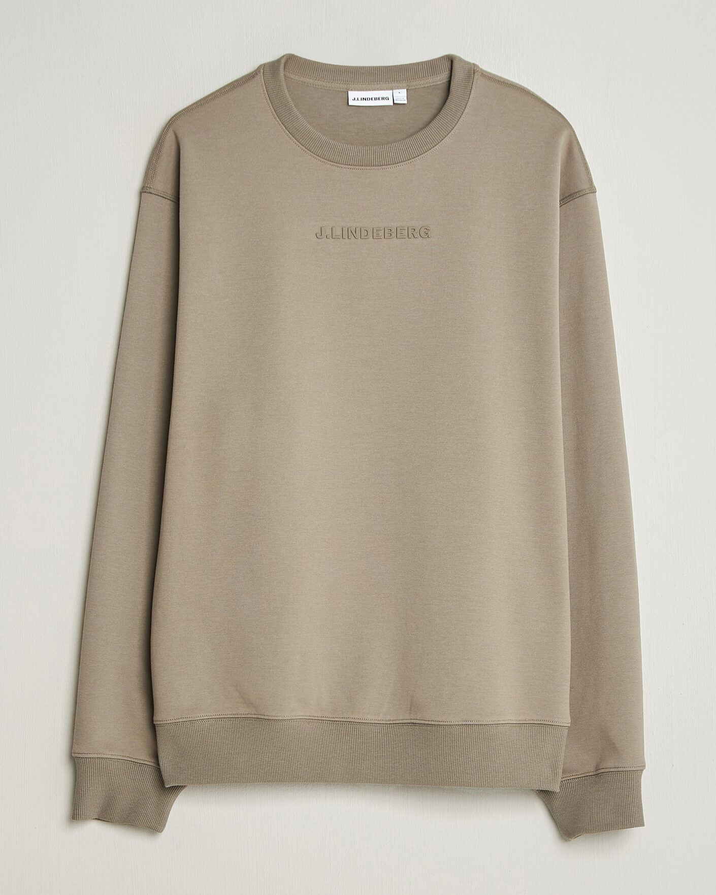 Mies | Puserot | J.Lindeberg | Club Crew Neck Brindle