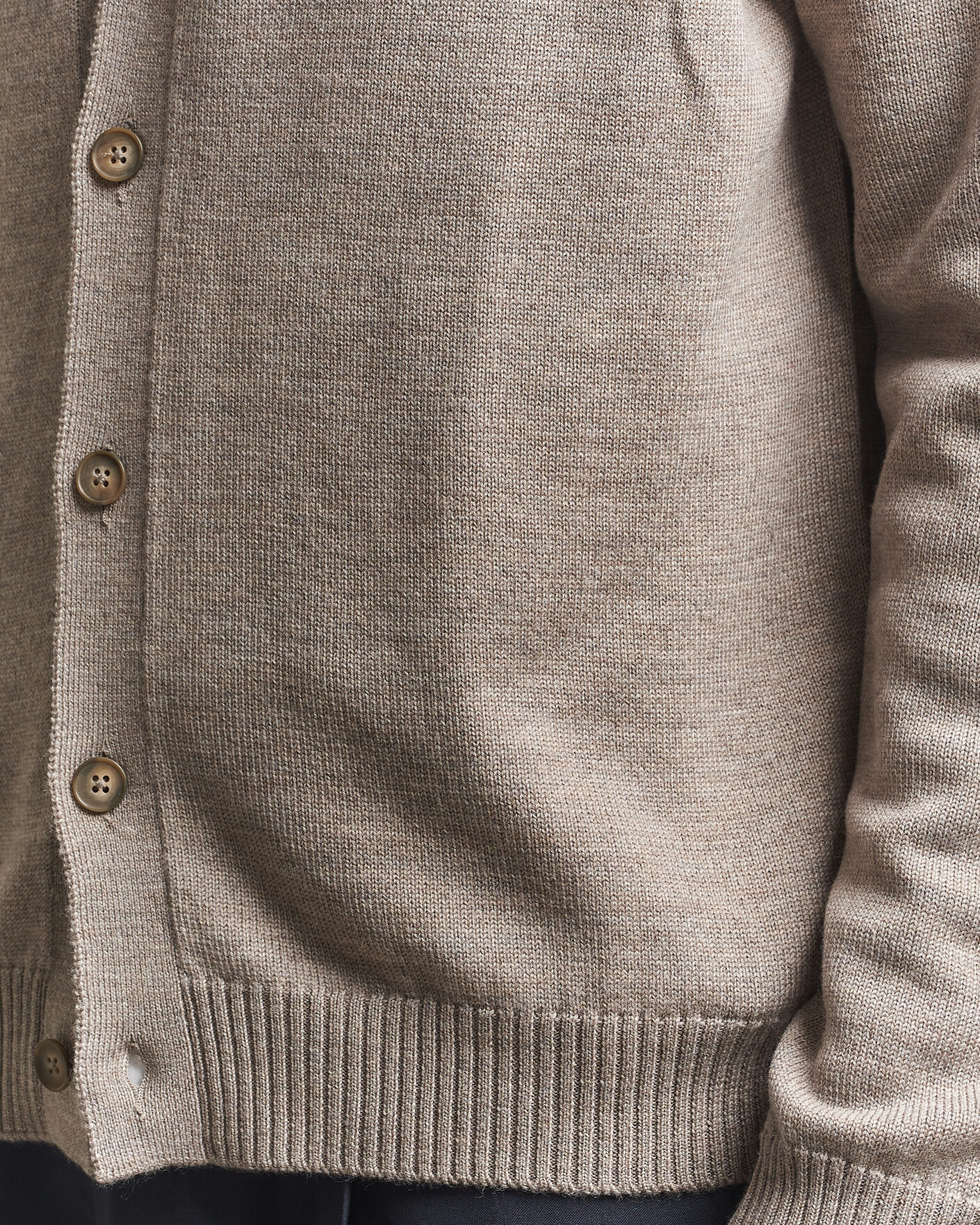 Mies | Puserot | J.Lindeberg | Jared Merino Cardigan Brindle Melange