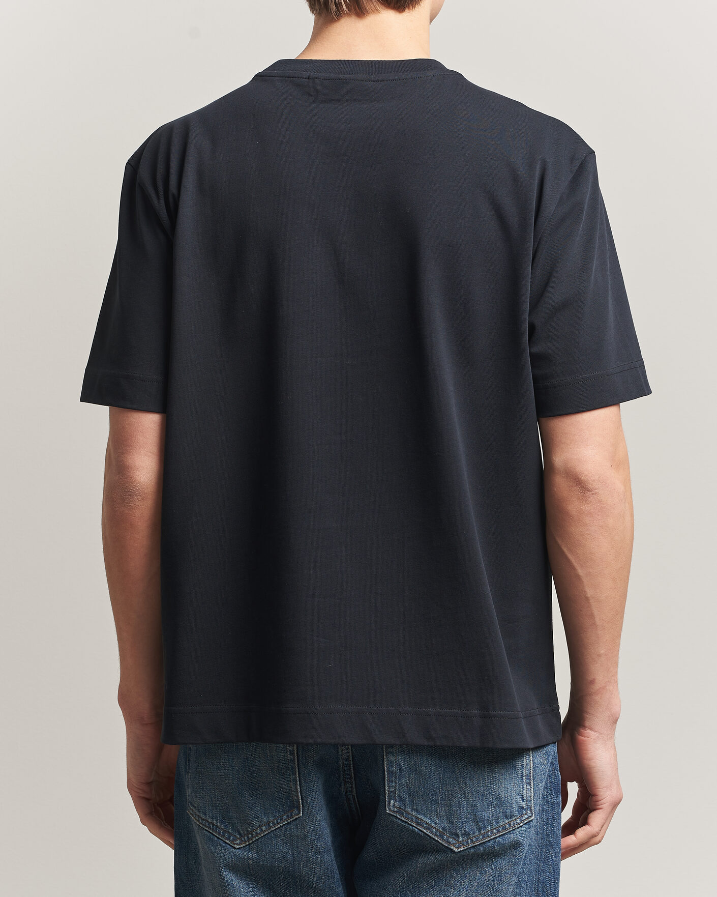 Mies | T-paidat | J.Lindeberg | Hale Heavy Logo T-Shirt Black