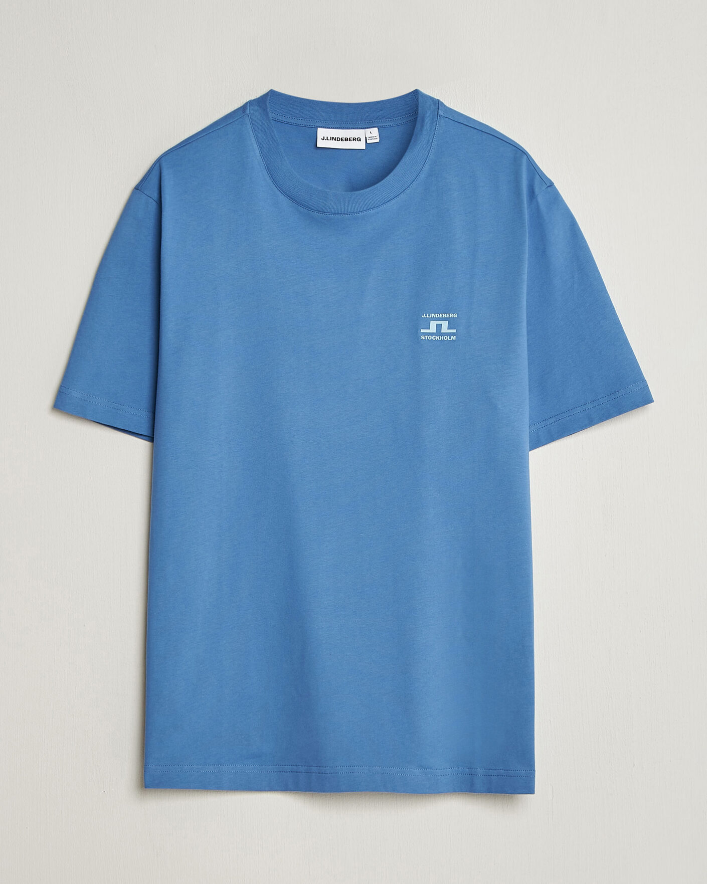 Mies | T-paidat | J.Lindeberg | Parcie T-Shirt Federal Blue