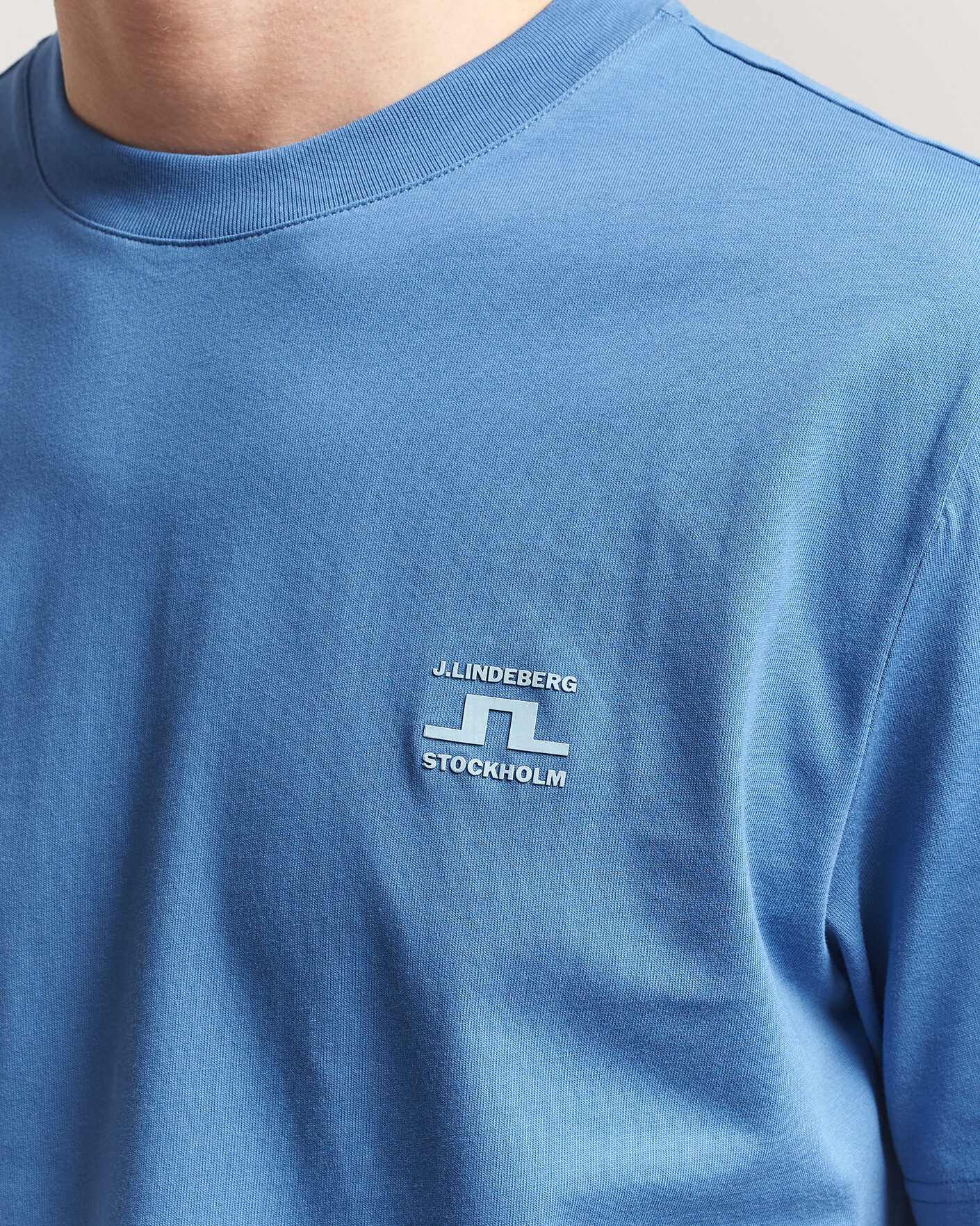 Mies | T-paidat | J.Lindeberg | Parcie T-Shirt Federal Blue