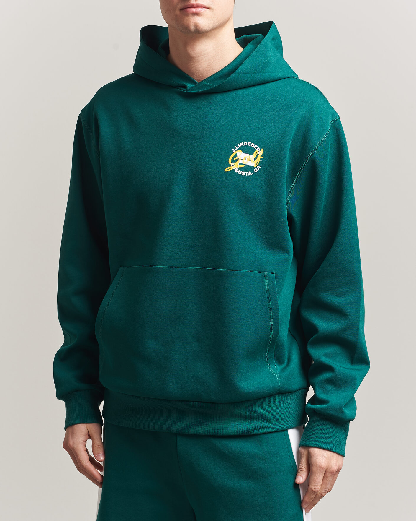 Mies | Puserot | J.Lindeberg | Club Masters Tour Hoodie Forest Biome
