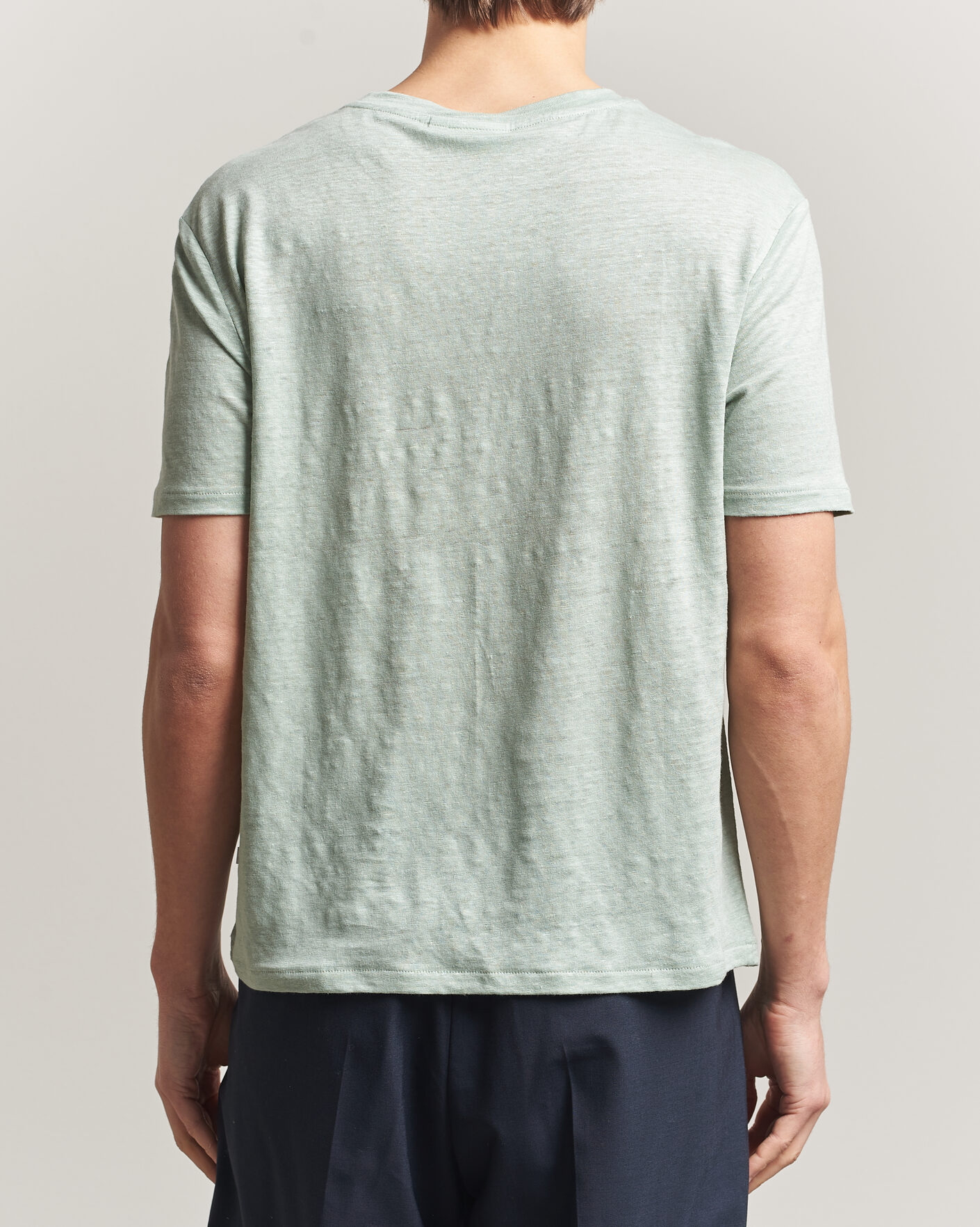 Mies | T-paidat | J.Lindeberg | Coma Linen T-Shirt Jadeite