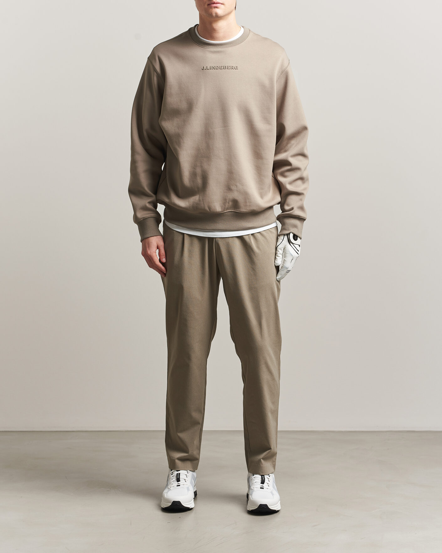 Mies | Housut | J.Lindeberg | Harris Drawstring Pants Brindle