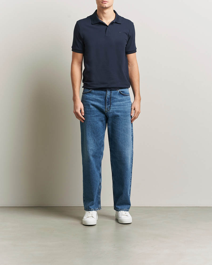 Mies | Pikeet | J.Lindeberg | Verse Polo JL Navy