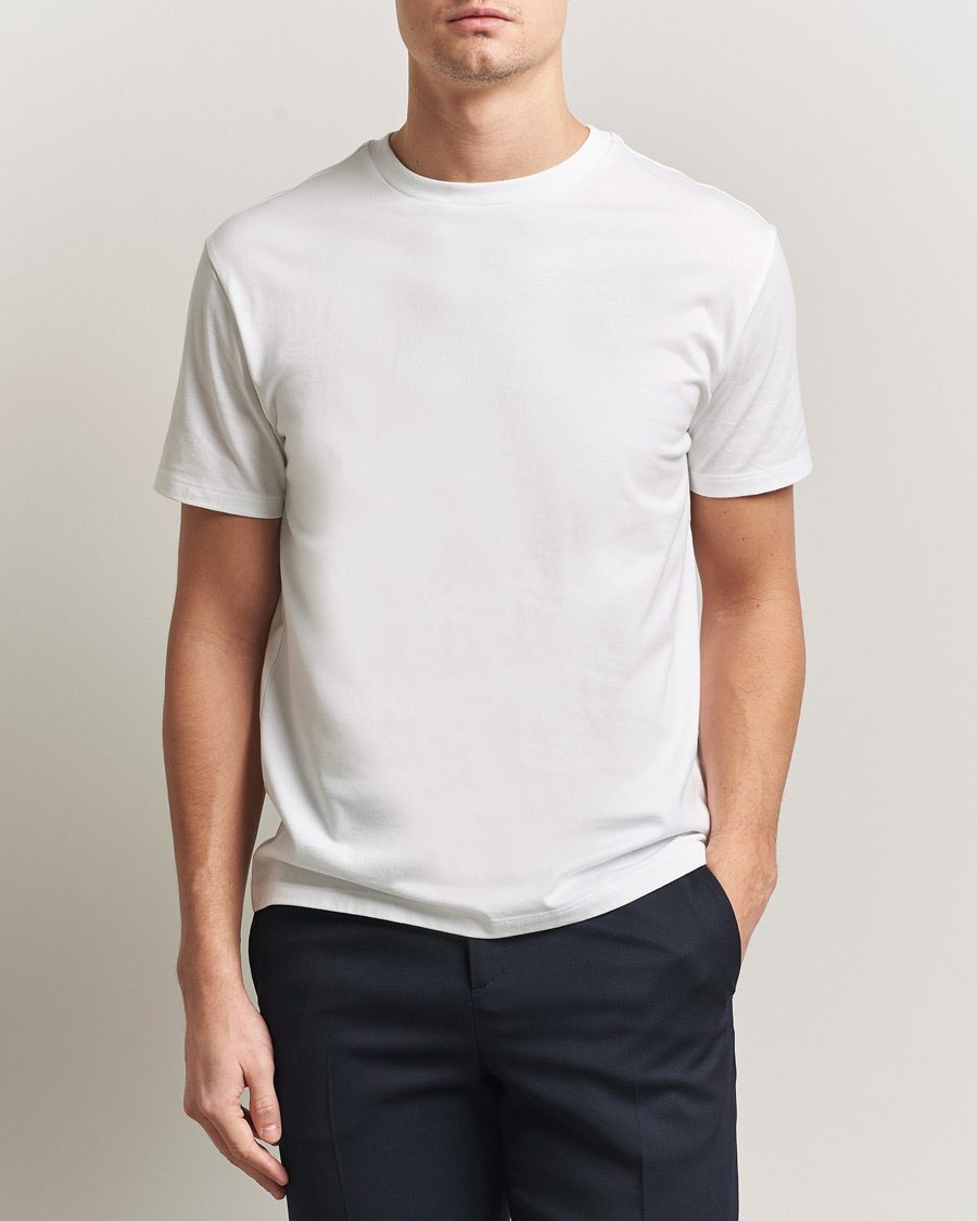 Mies | T-paidat | J.Lindeberg | Sid Basic T-Shirt White
