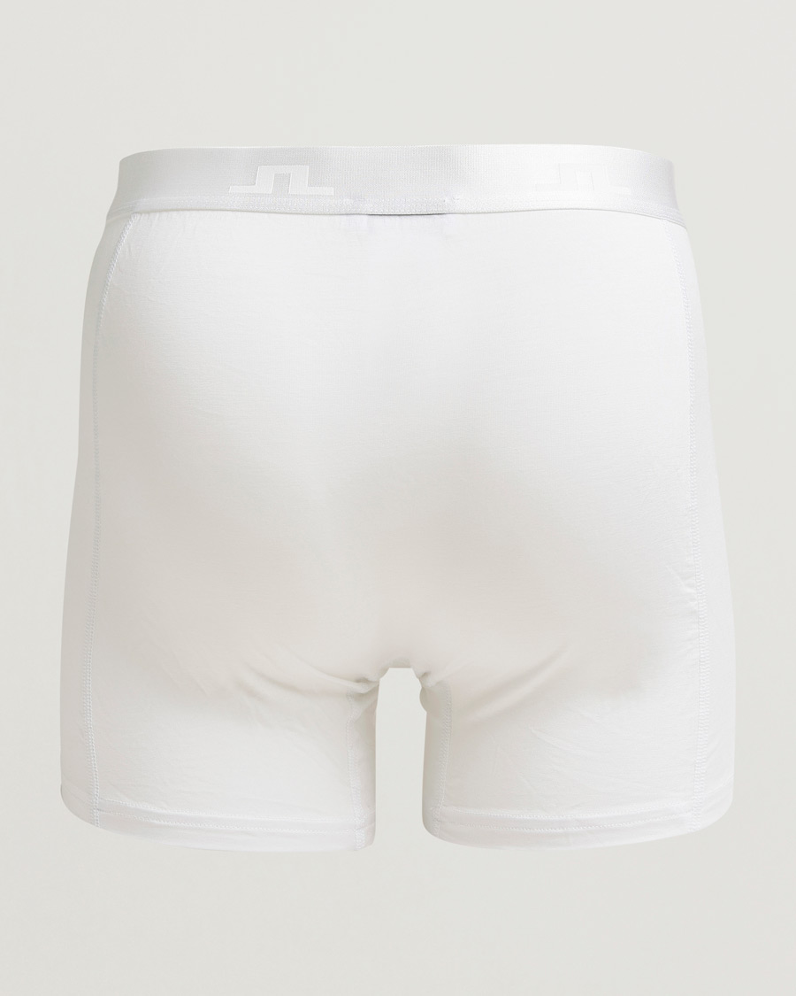 Mies | Alusvaatteet | J.Lindeberg | 3-Pack Bridge Lyocell Boxer White