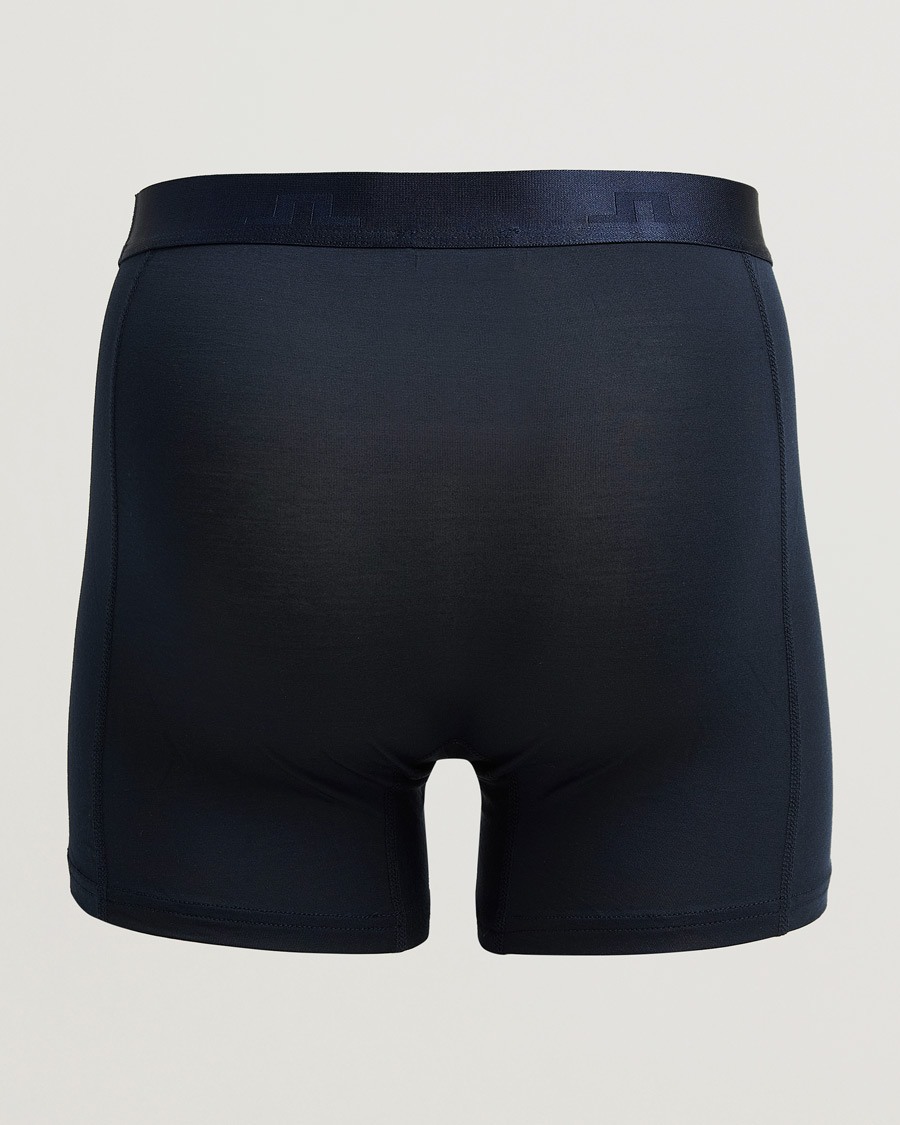 Mies | Alusvaatteet | J.Lindeberg | 3-Pack Bridge Lyocell Boxer JL Navy