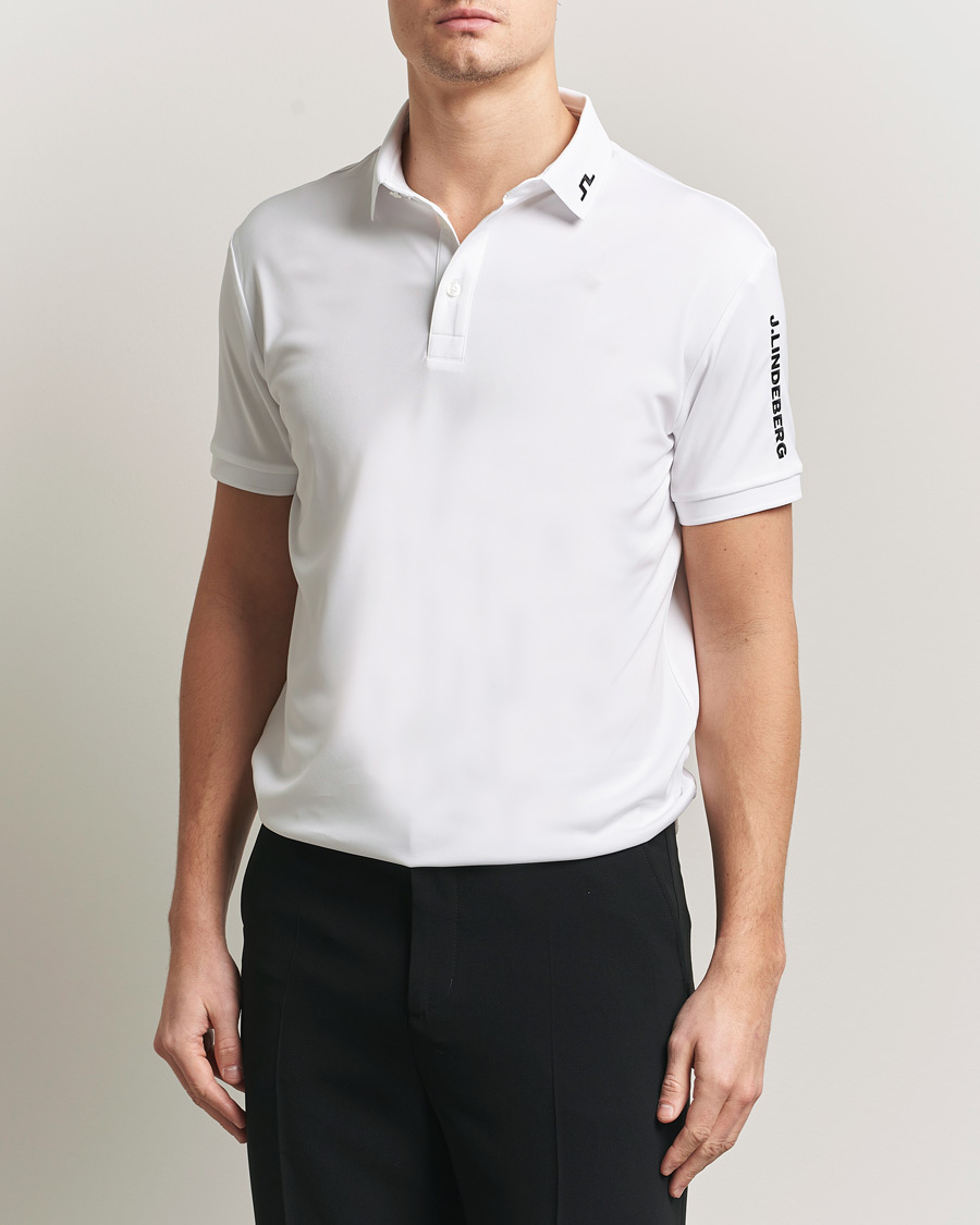 Mies | Pikeet | J.Lindeberg | Tour Tech Polo White