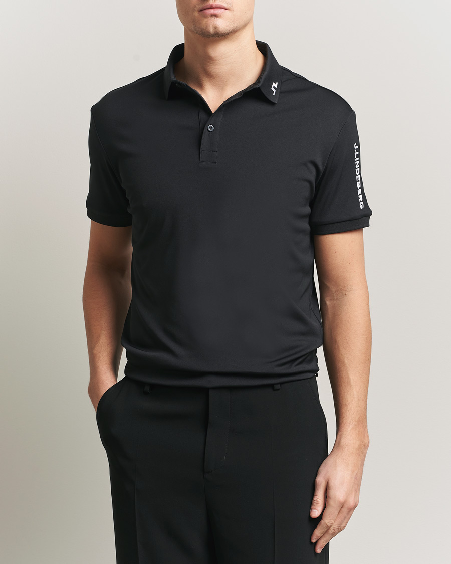 Mies | Pikeet | J.Lindeberg | Tour Tech Polo Black