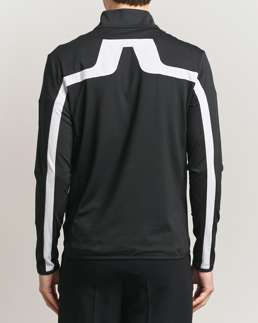 Mies | Puserot | J.Lindeberg | Jarvis Mid Layer Full Zip Black