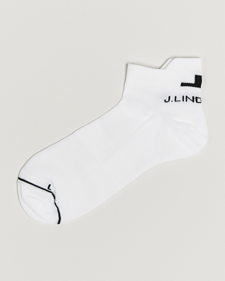Mies | Alusvaatteet | J.Lindeberg | Spin Short Golf Sock White