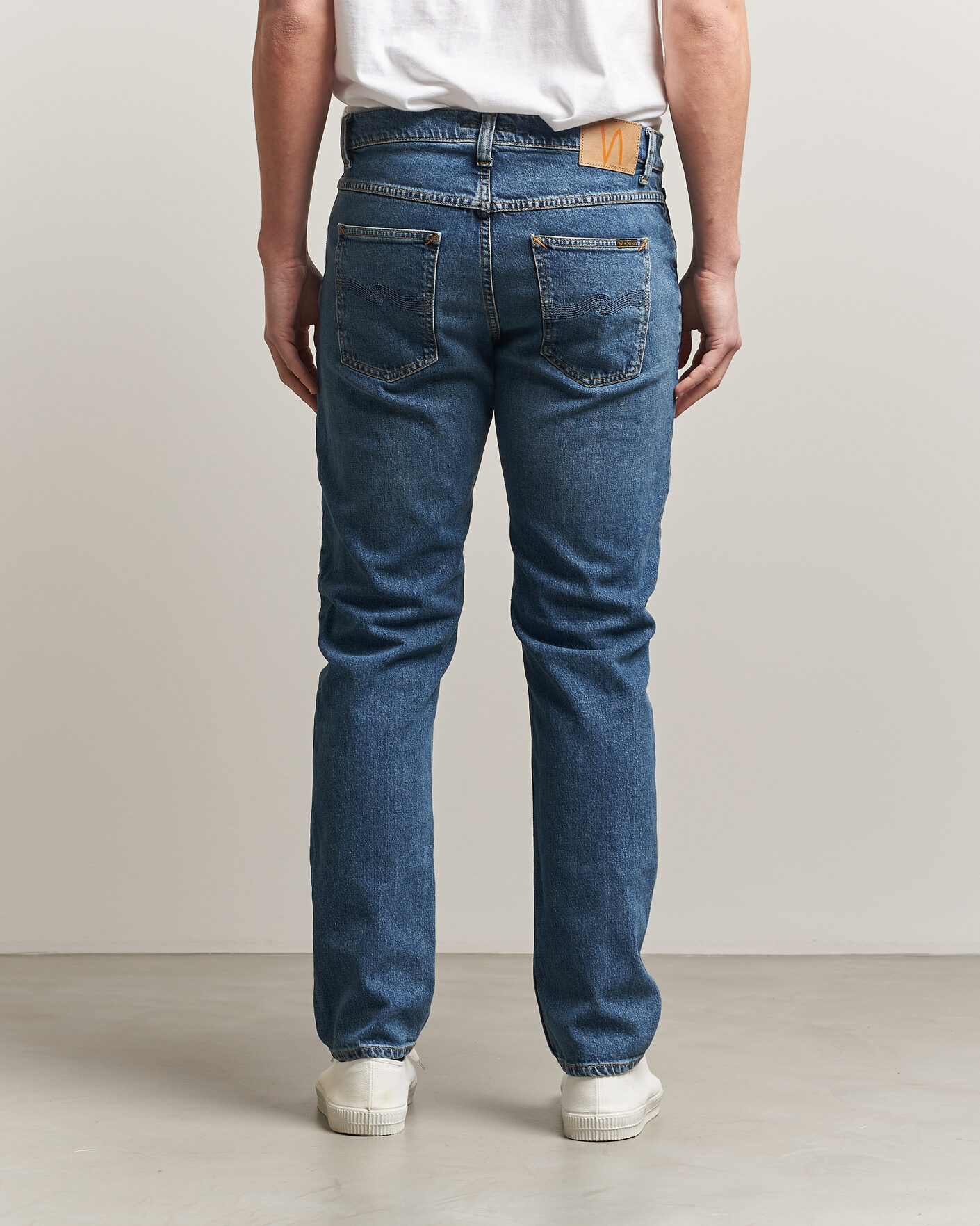 Mies | Housut | Nudie Jeans | Solid Ollie Jeans Blue Blur