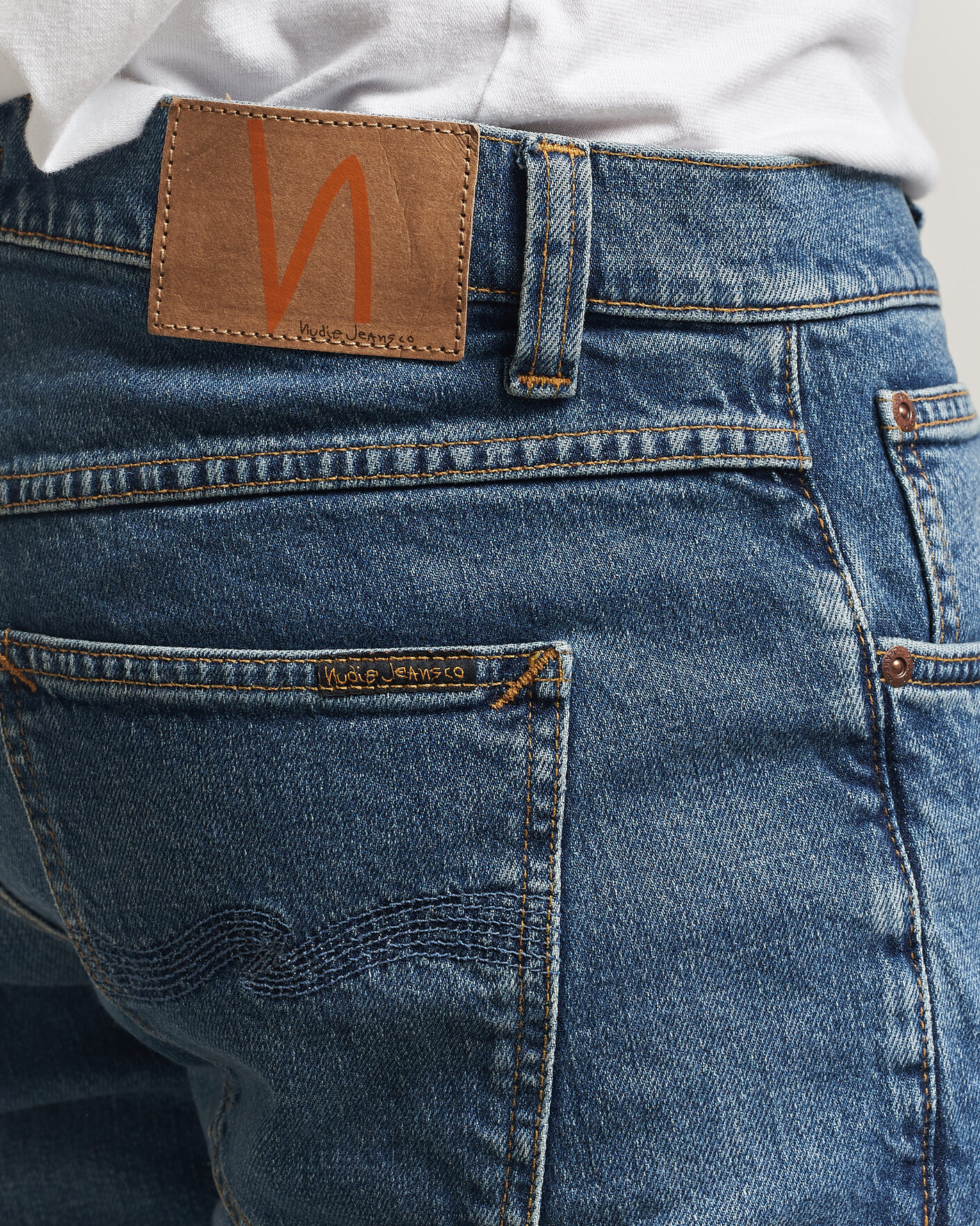 Mies | Housut | Nudie Jeans | Solid Ollie Jeans Blue Blur