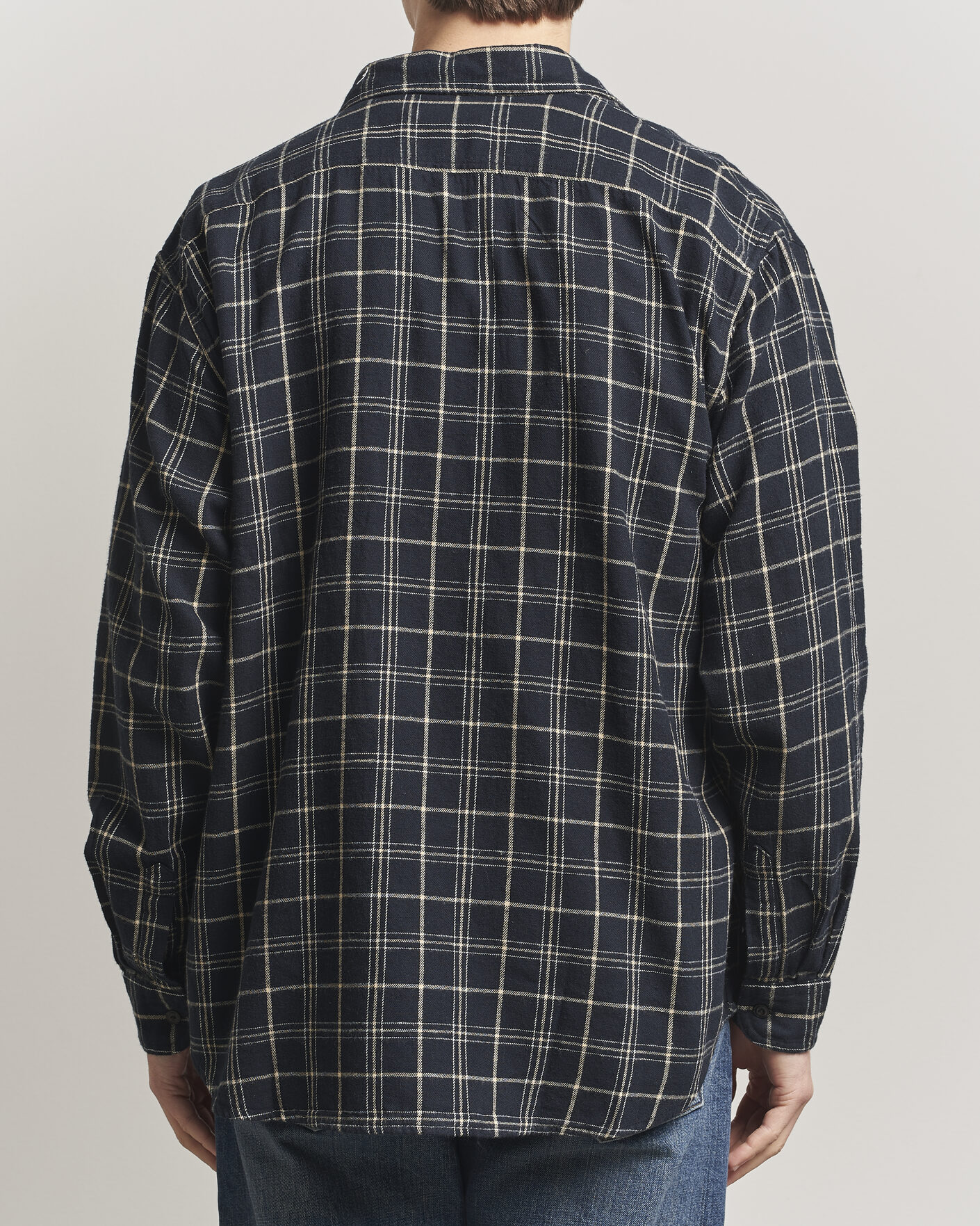 Mies | Kauluspaidat | Nudie Jeans | Julian Checked Worker Shirt Black