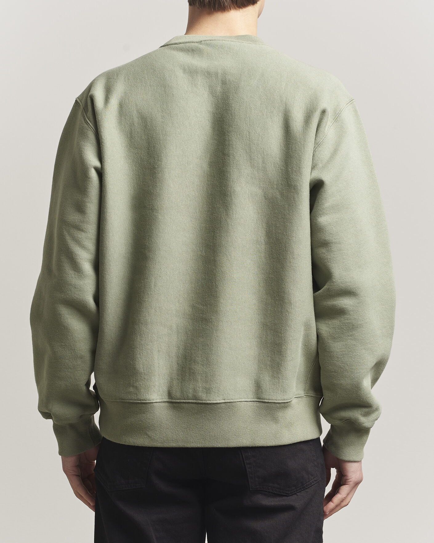 Mies | Puserot | Nudie Jeans | Hasse Crew Neck Sweatshirt Green