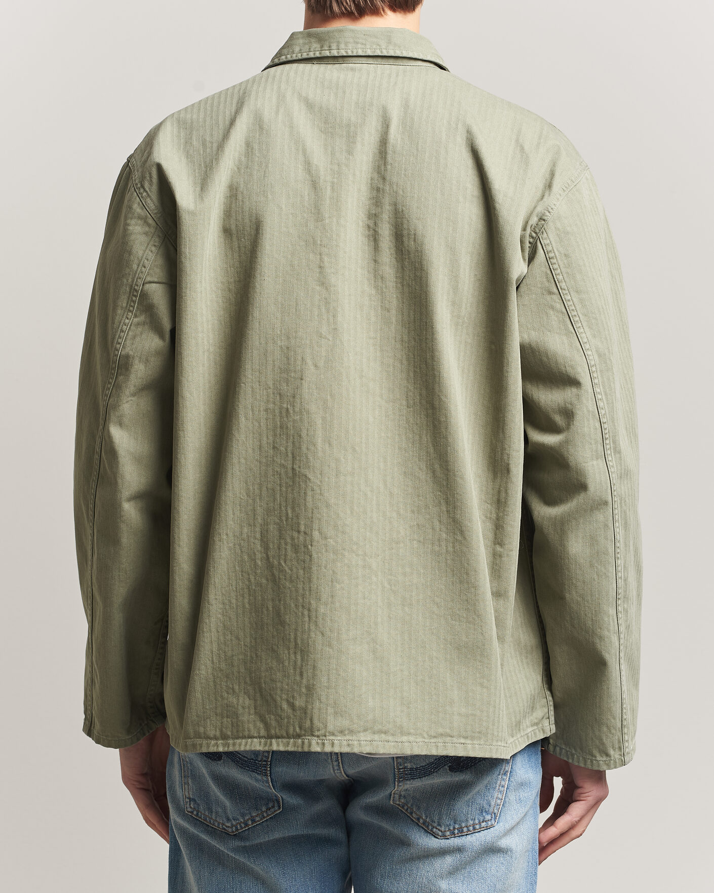 Mies | Kauluspaidat | Nudie Jeans | Buddy Chore Jacket Pale Green