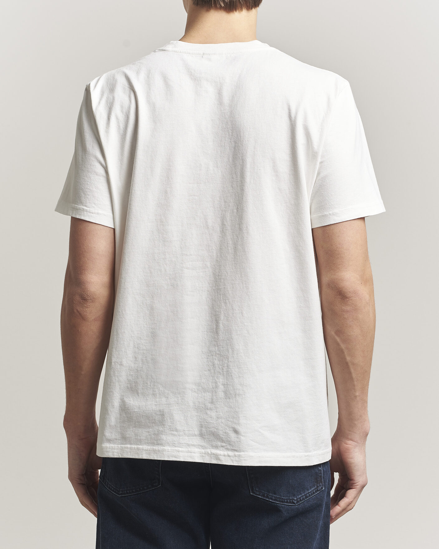 Mies | T-paidat | Nudie Jeans | Roy Printed T-Shirt Chalk White
