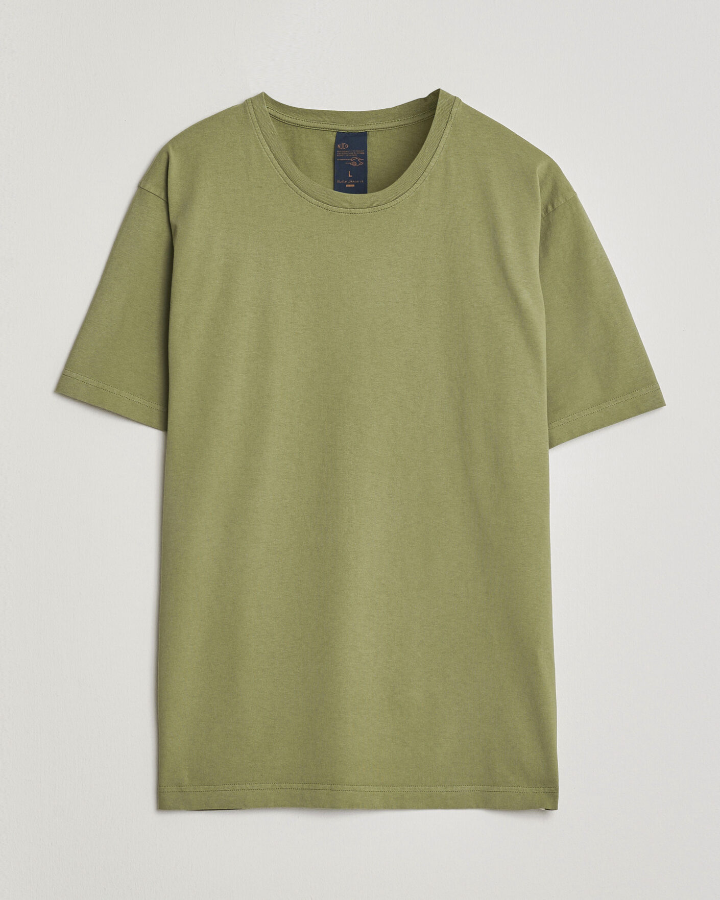 Mies | T-paidat | Nudie Jeans | Uno Everyday Crew Neck T-Shirt Green