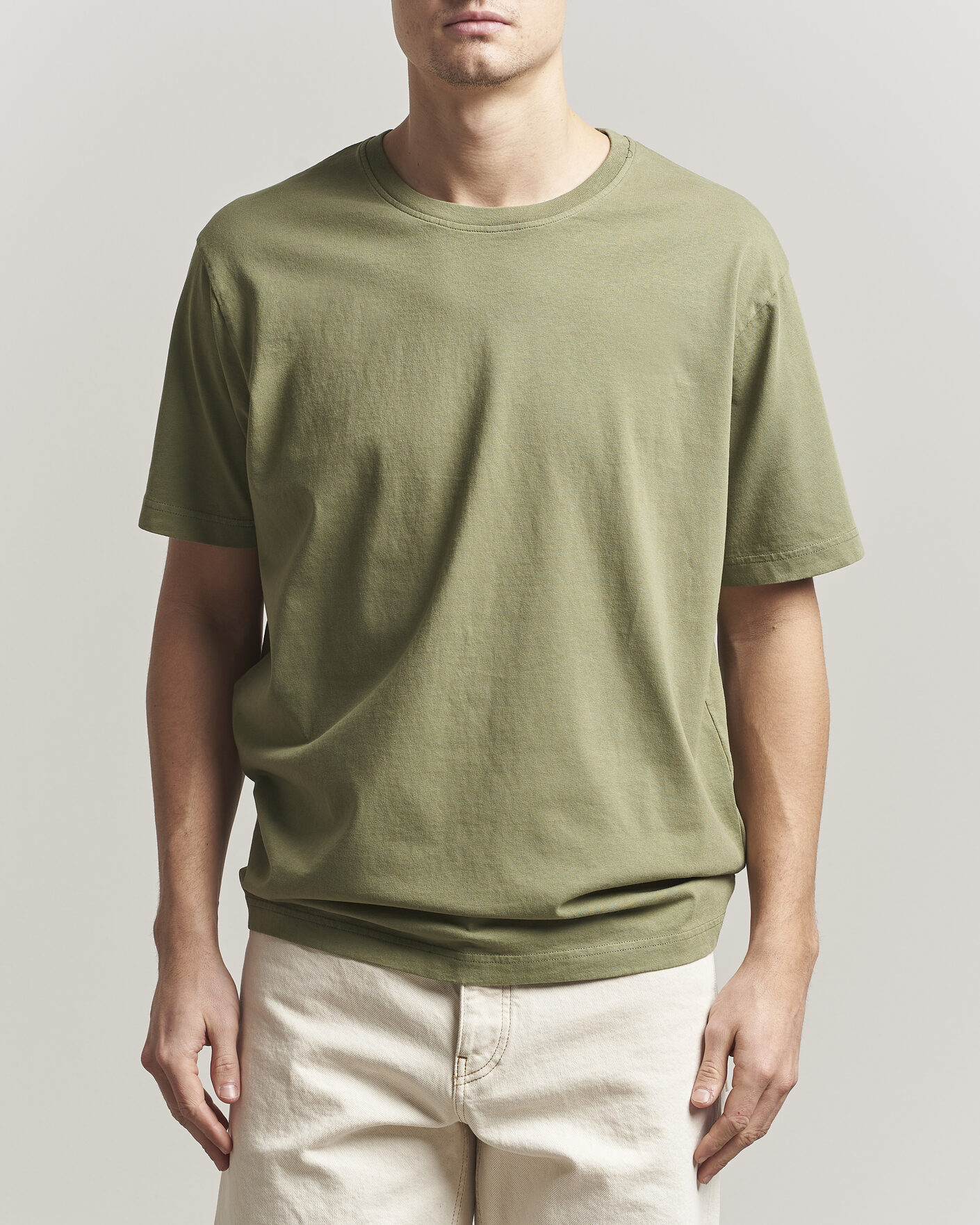 Mies | T-paidat | Nudie Jeans | Uno Everyday Crew Neck T-Shirt Green