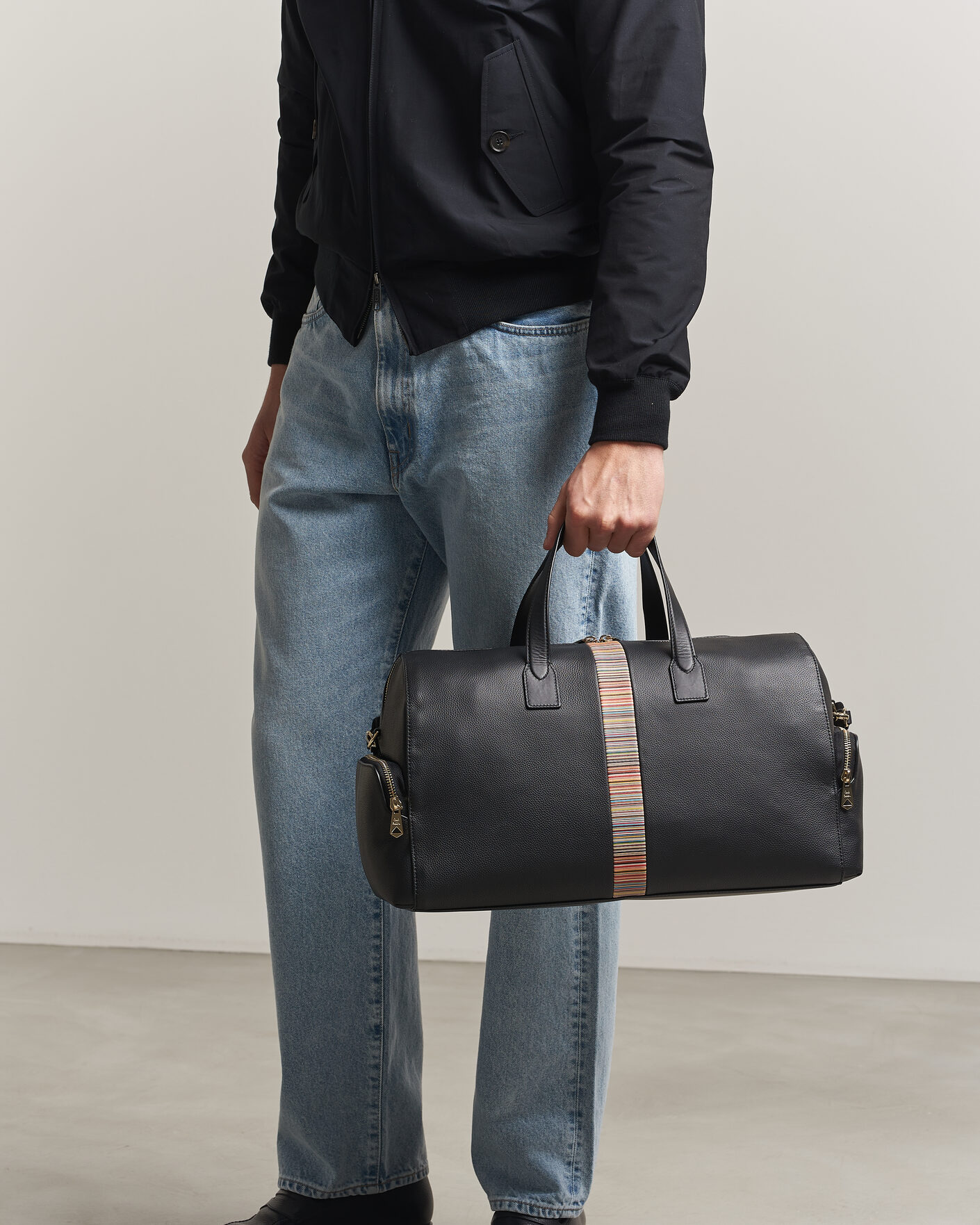 Mies | Laukut | Paul Smith | Signature Trim Holdall Black
