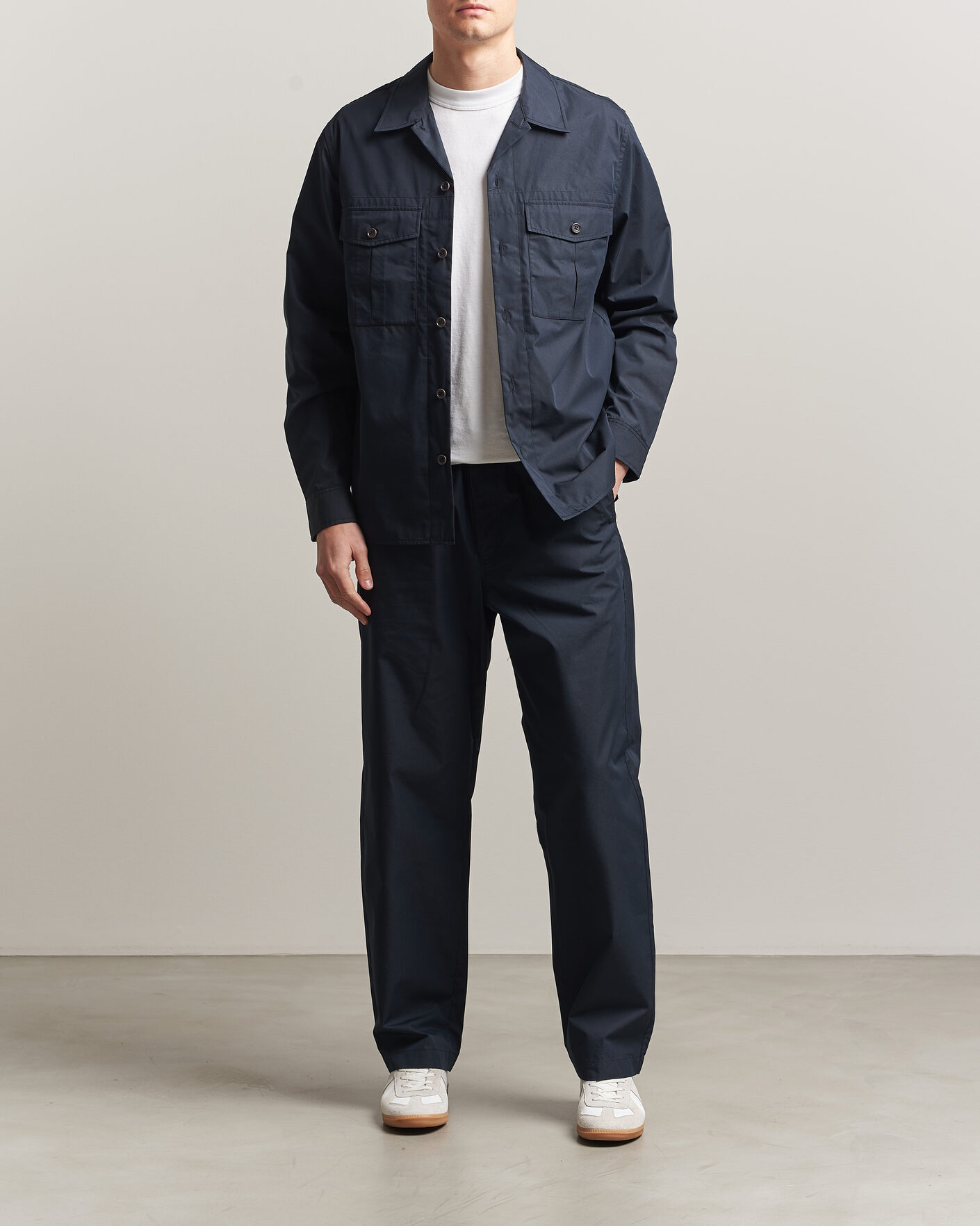 Mies | Kauluspaidat | PS Paul Smith | Casual Cotton Overshirt Navy