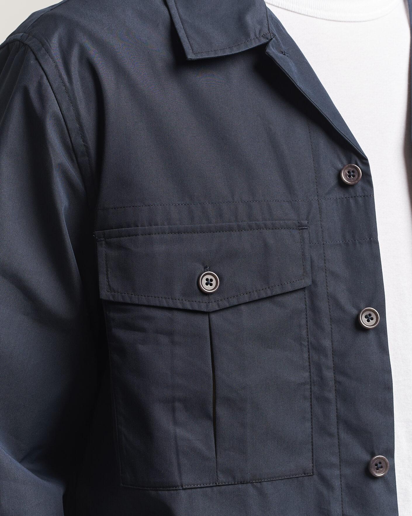 Mies | Kauluspaidat | PS Paul Smith | Casual Cotton Overshirt Navy
