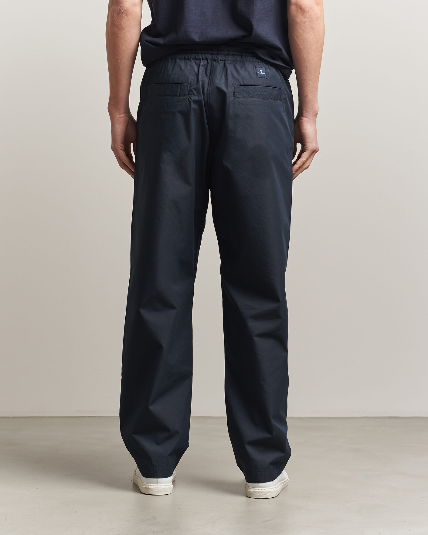 Mies | Housut | PS Paul Smith | Casual Cotton Drawstring Trousers Navy